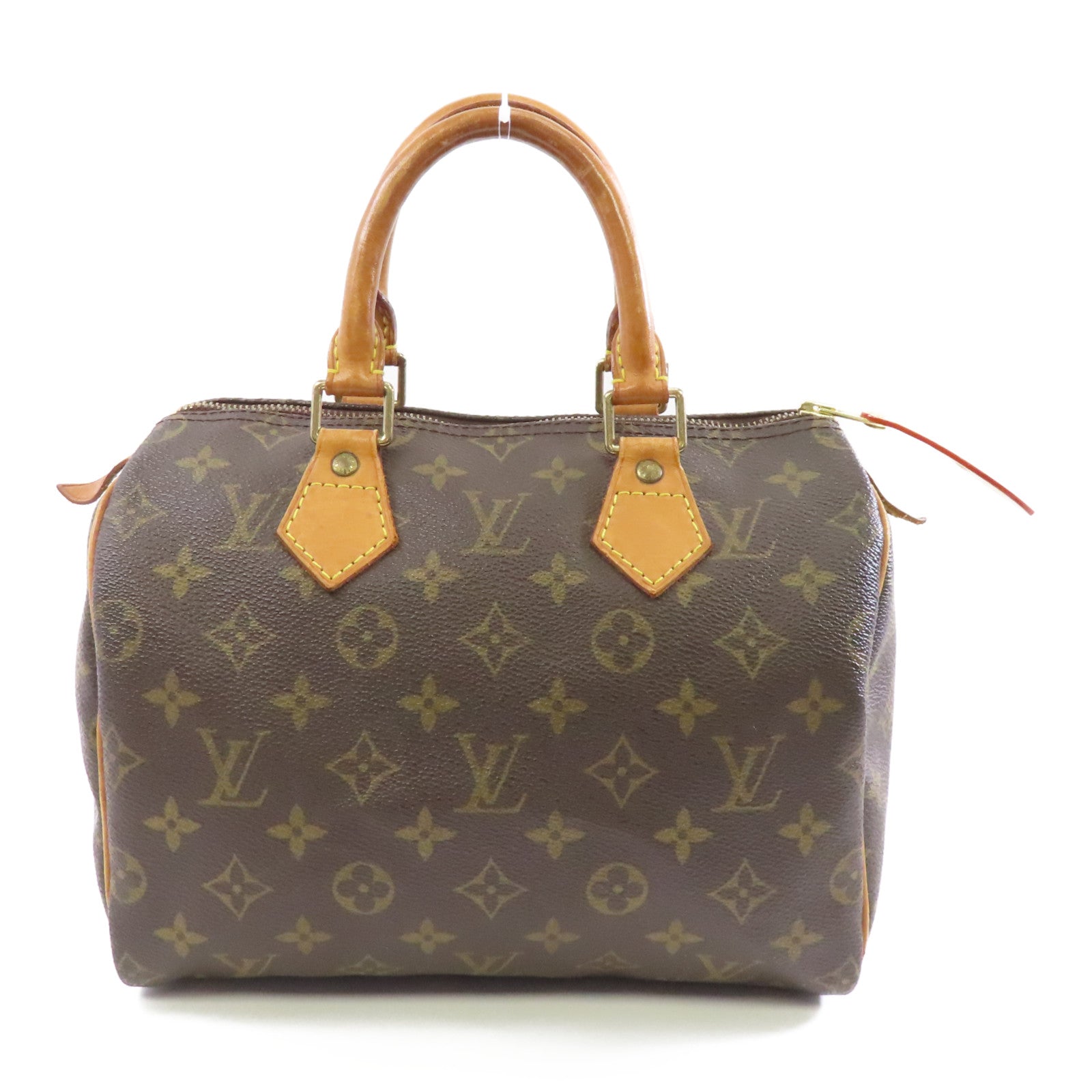 LOUIS VUITTON **【激減優惠】Monogram Speedy 25金扣手挽袋啡色