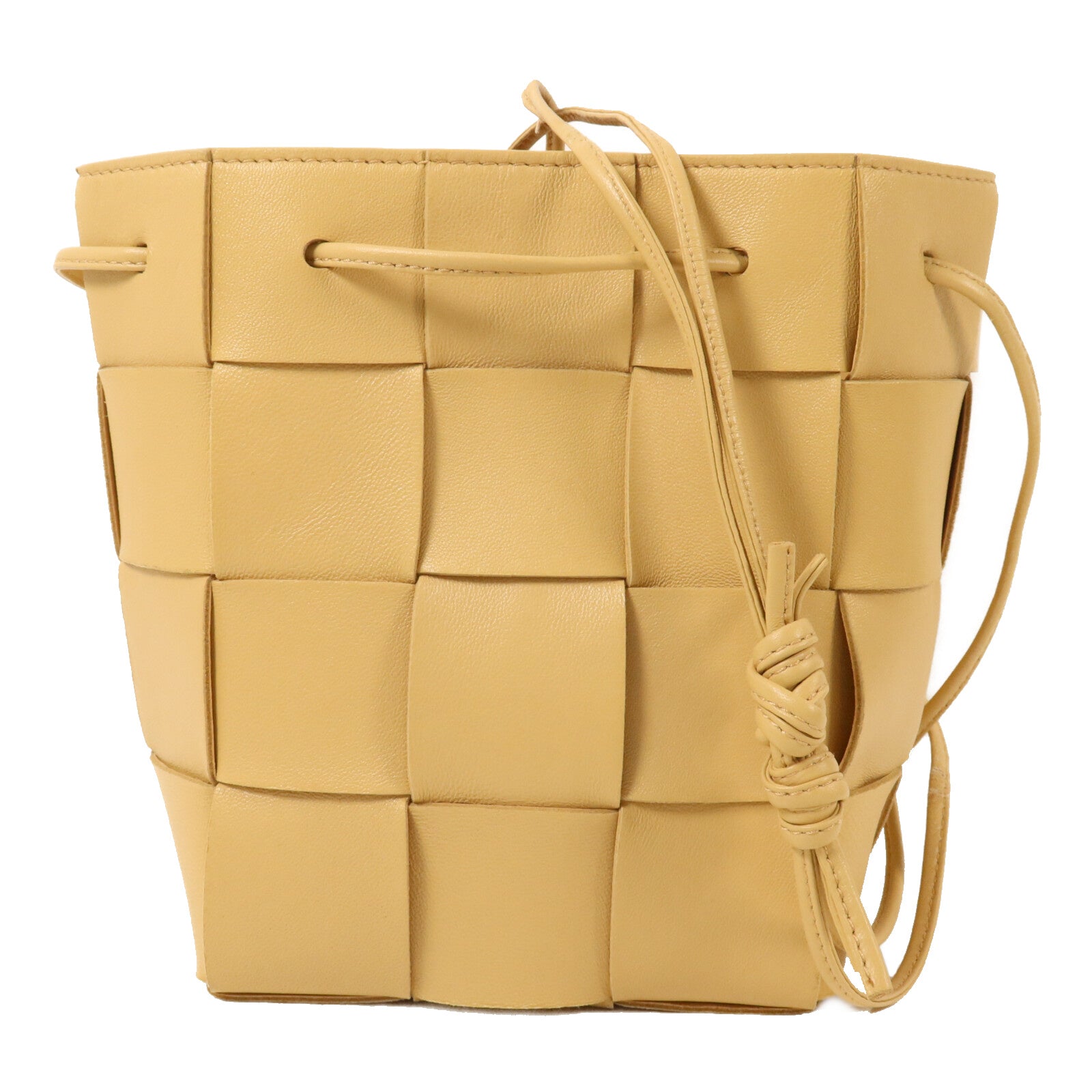 BOTTEGA VENETA 羊皮皮革Cassette Bucket肩背袋