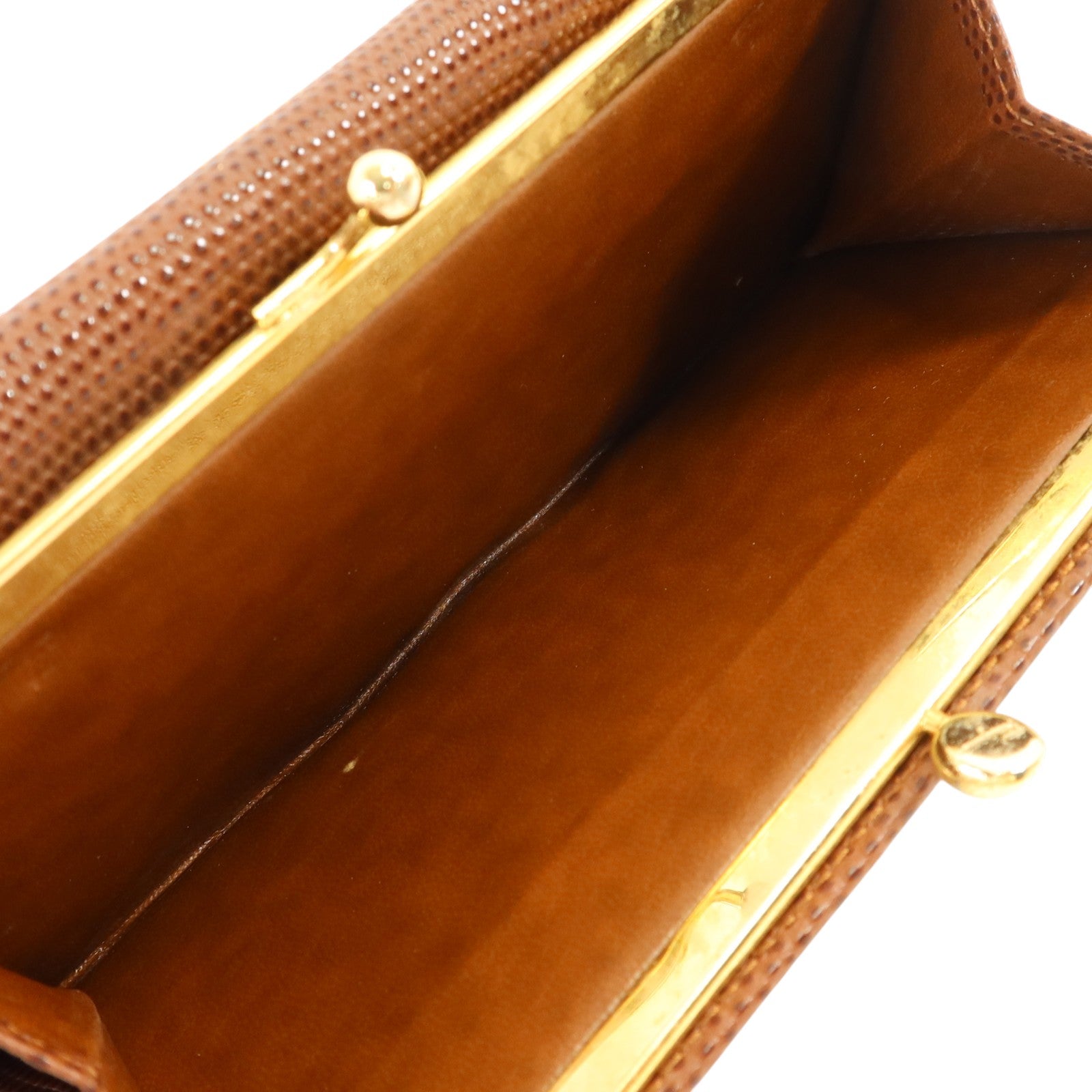 Salvatore Ferragamo 【激減優惠】牛皮皮革Long Wallet金扣長錢包
