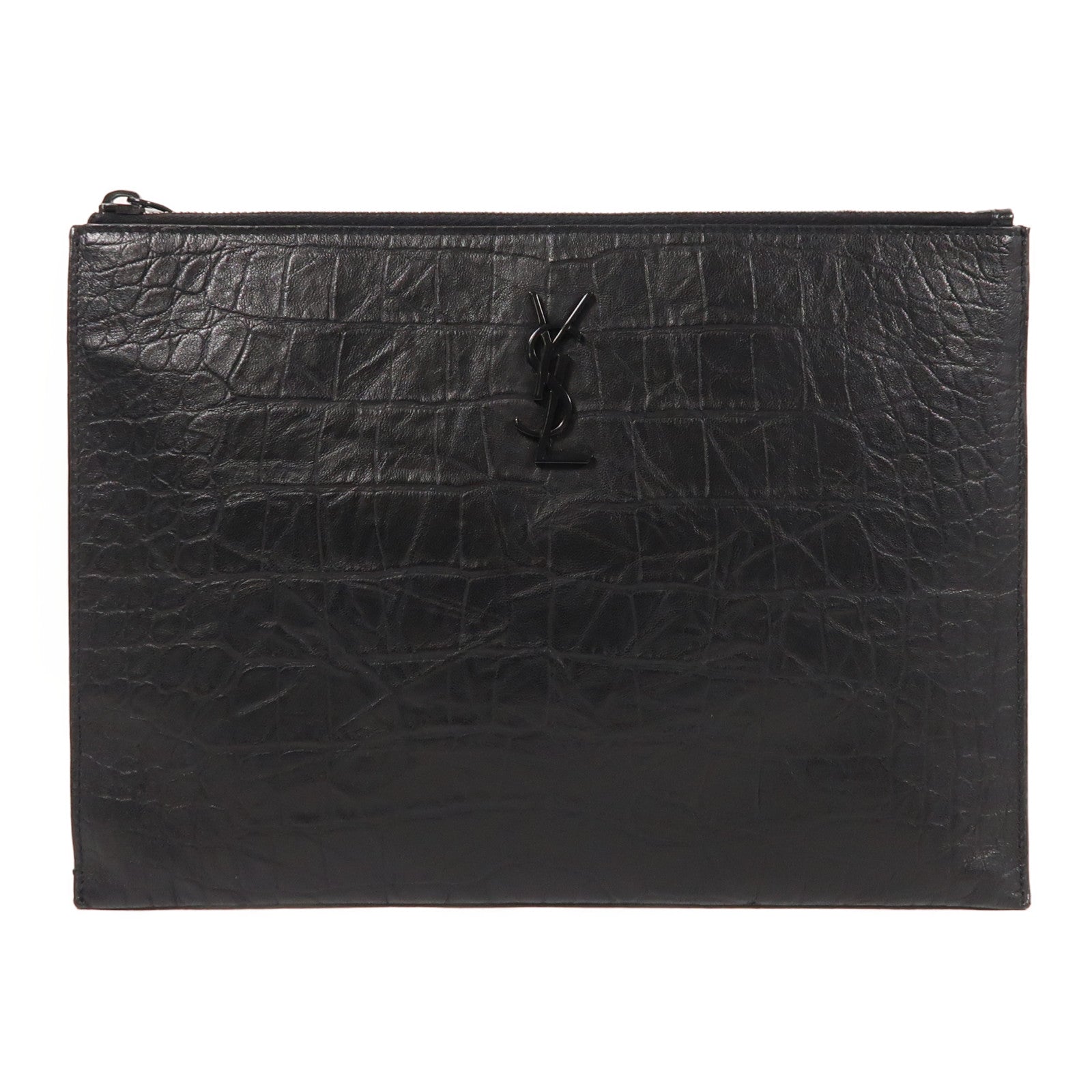 SAINT LAURENT 牛皮皮革Clutch Bag手拿包