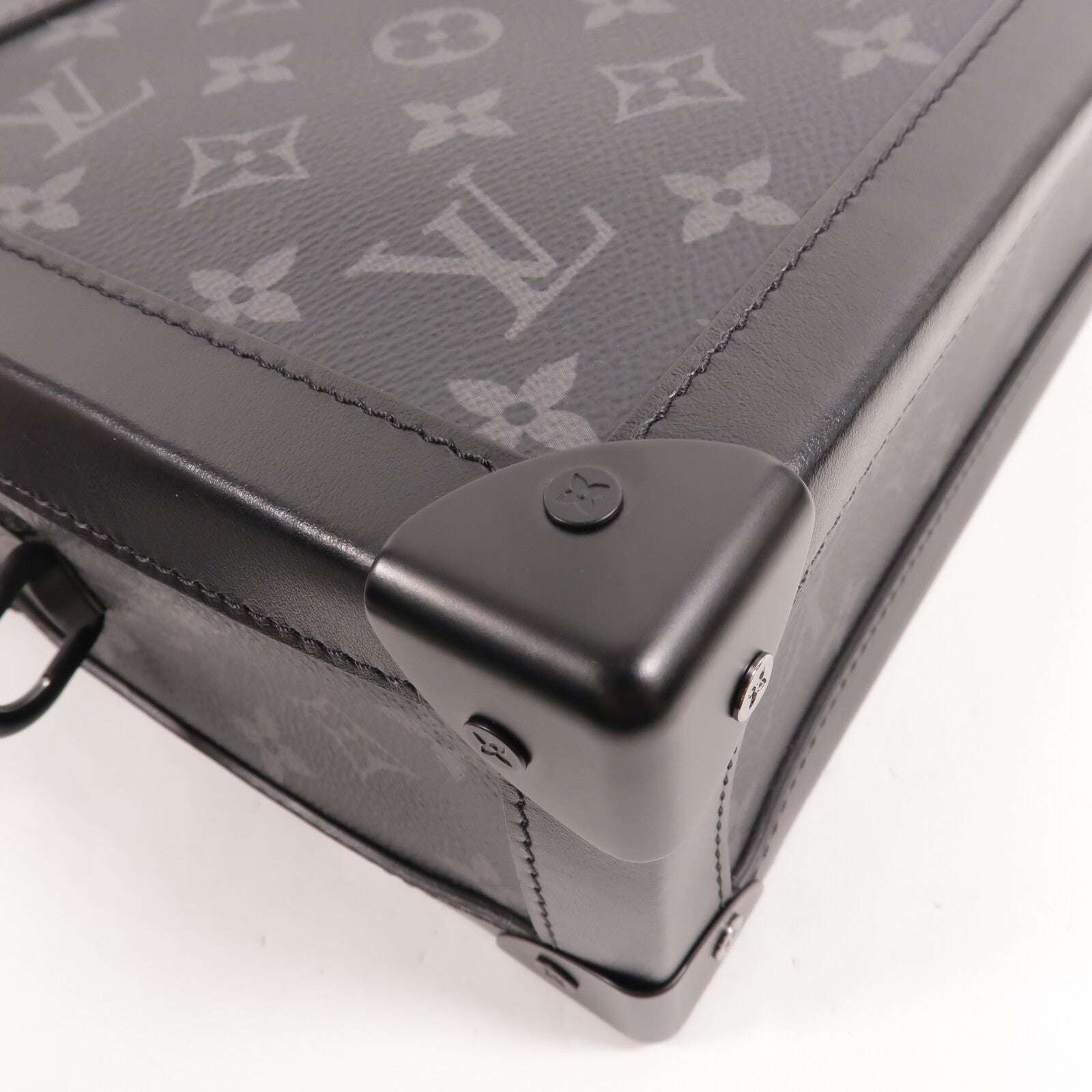 LOUIS VUITTON Monogram Eclipse Soft Trunk肩背袋