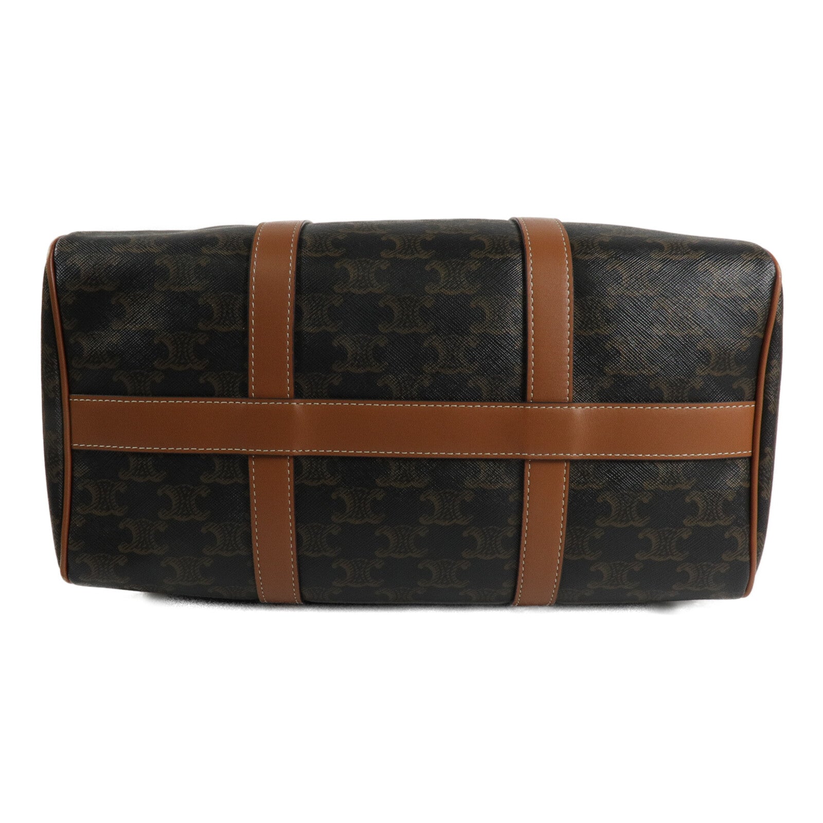 CELINE 塗層帆布2 Way Shoulder Boston手挽肩背兩用袋