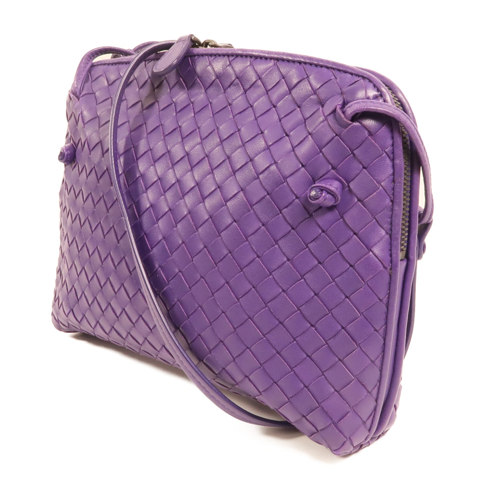 BOTTEGA VENETA 羊皮皮革Crossbody肩背袋
