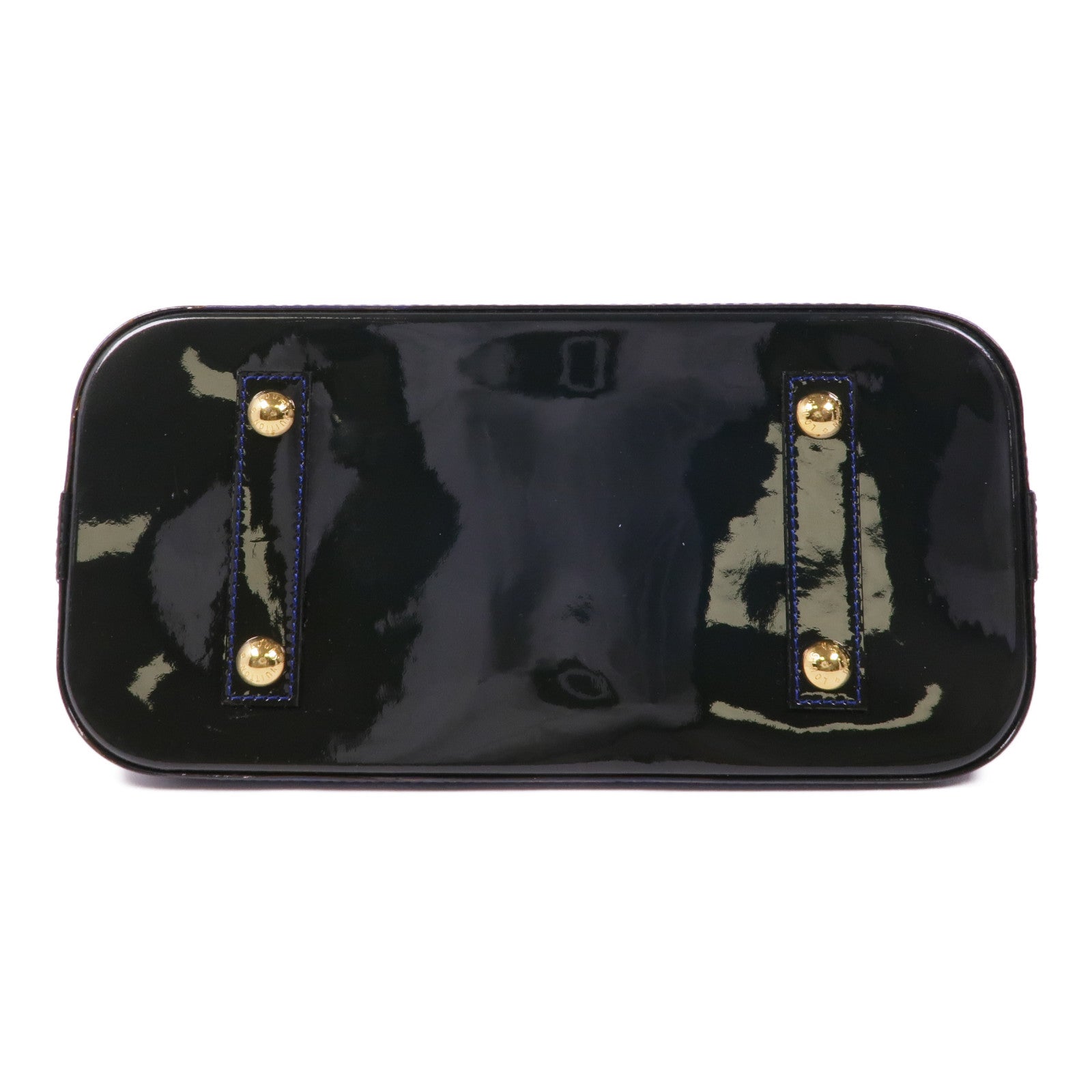 LOUIS VUITTON Vernis Alma PM金扣手挽袋