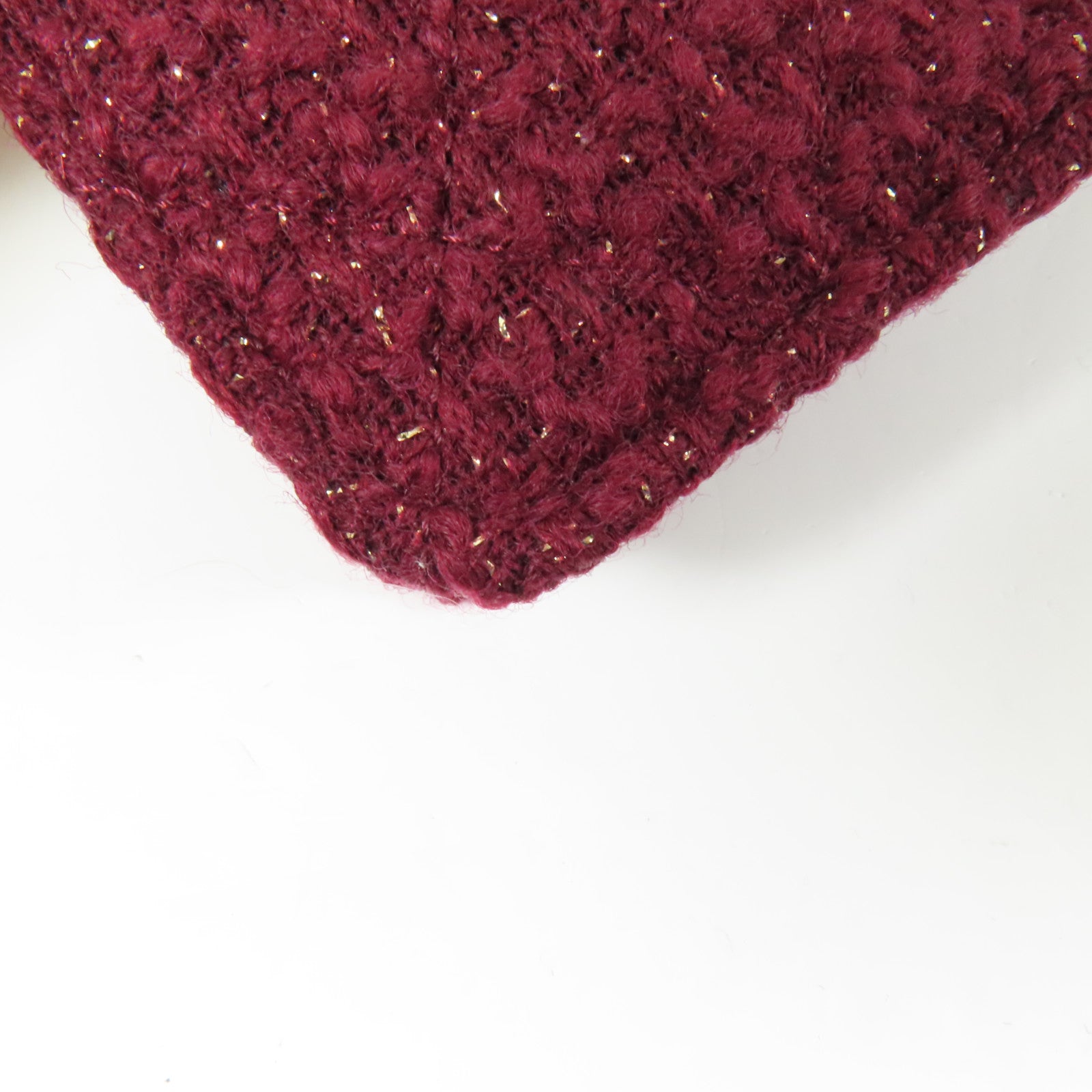 CHANEL Tweed Mini Tweed Bag金扣鏈帶肩背袋