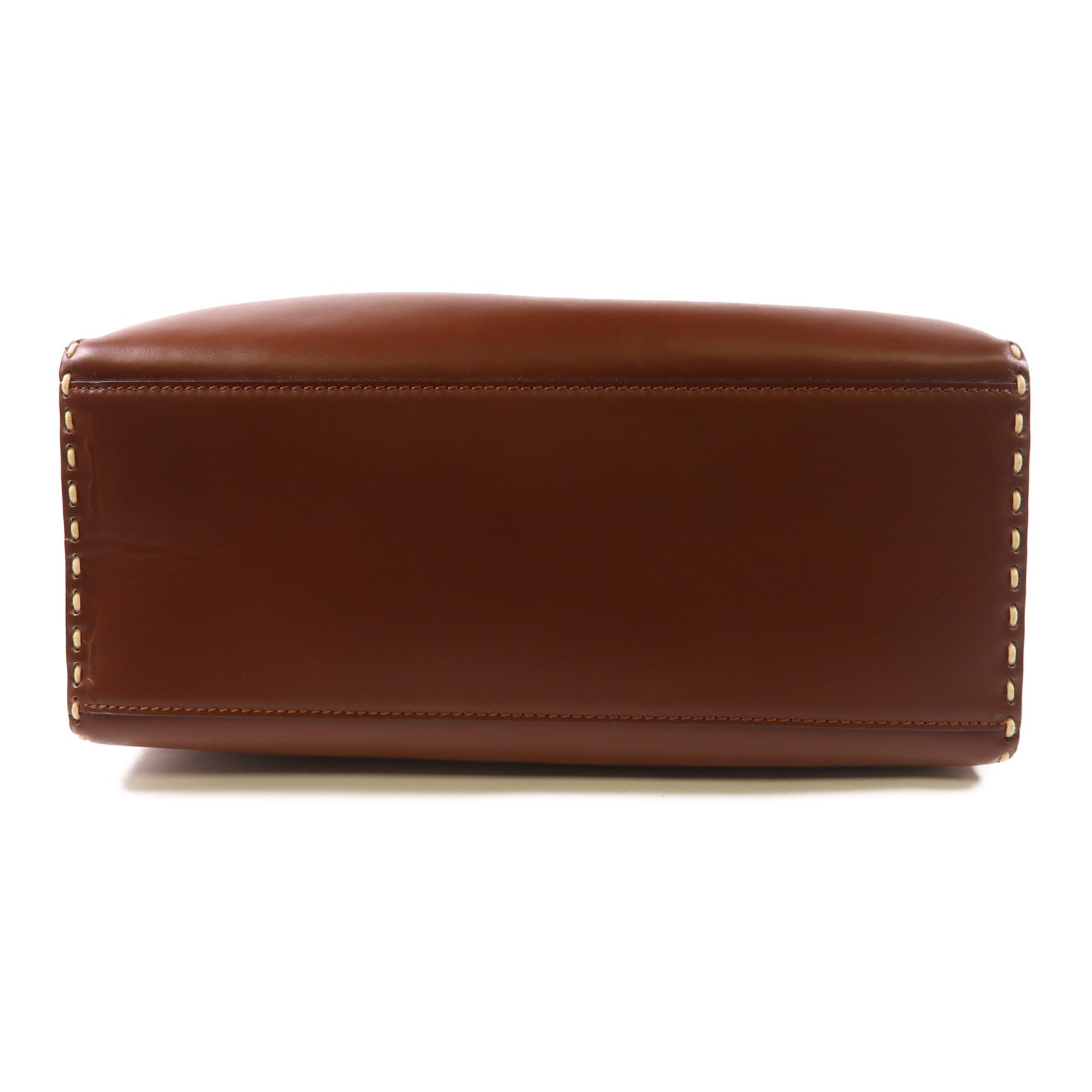 FENDI 牛皮皮革Sunshine Shopping Bag金扣手挽肩背兩用袋