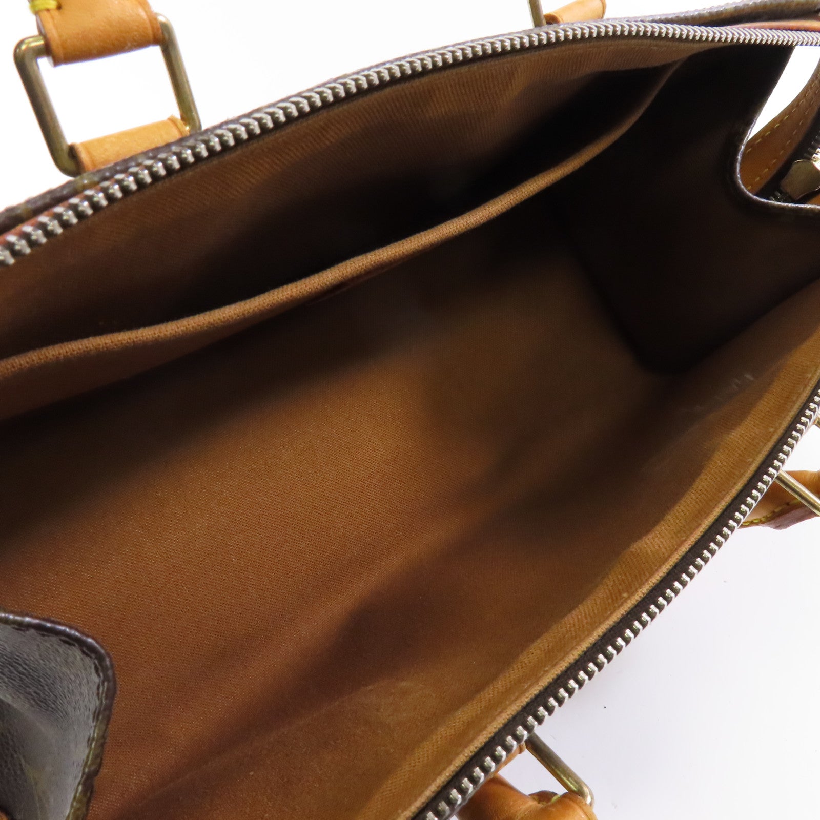 LOUIS VUITTON Monogram Popincourt金扣手挽袋啡色