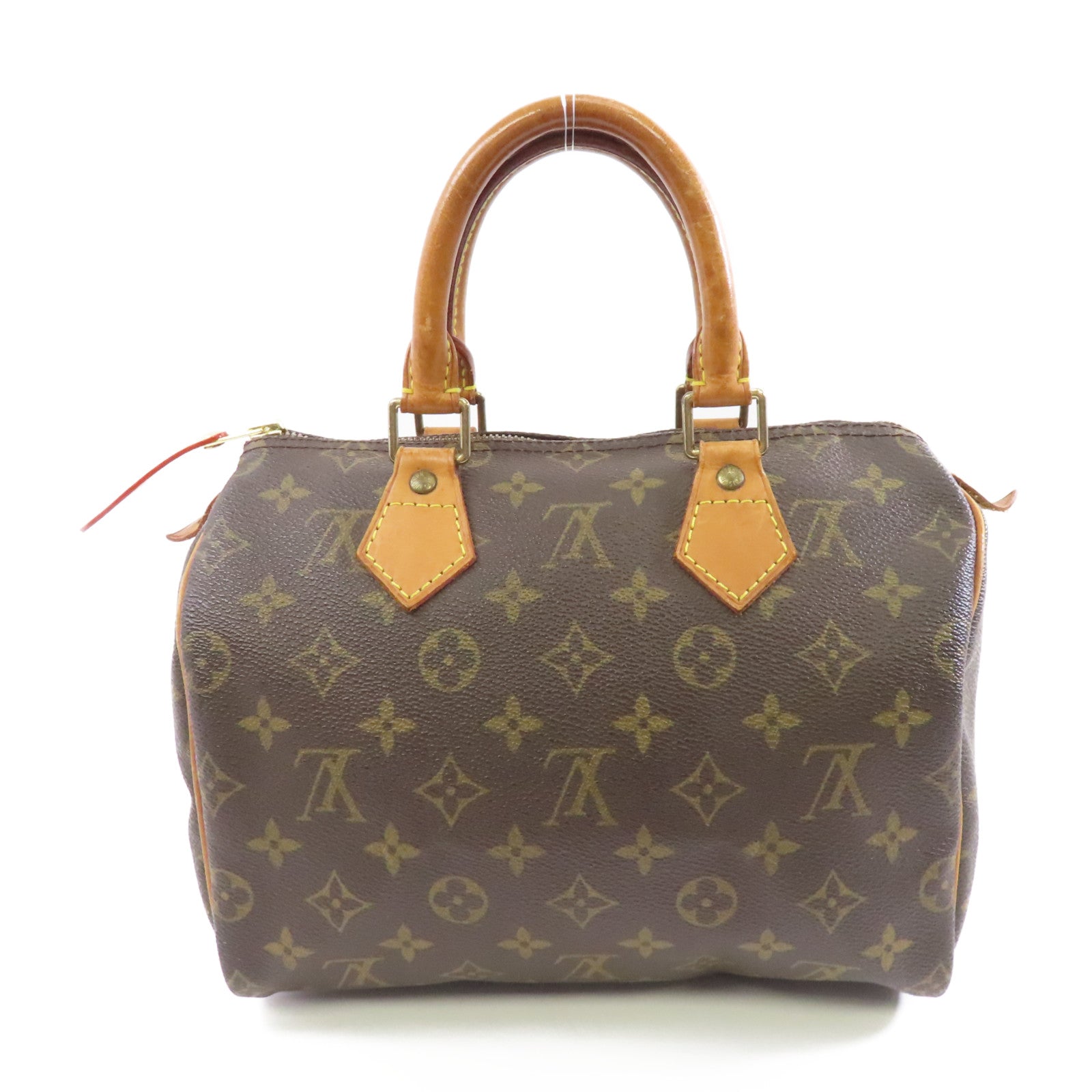 LOUIS VUITTON **【激減優惠】Monogram Speedy 25金扣手挽袋啡色