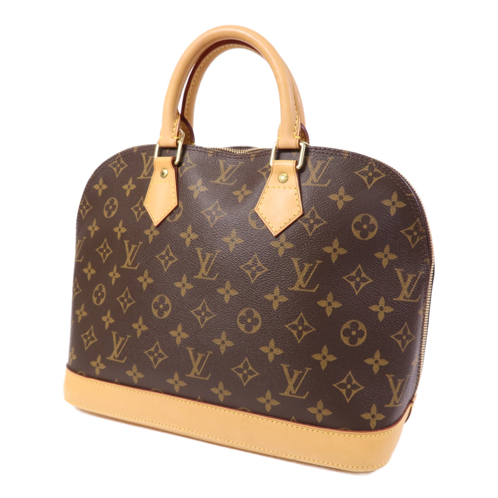 LOUIS VUITTON Monogram Alma PM金扣手挽袋