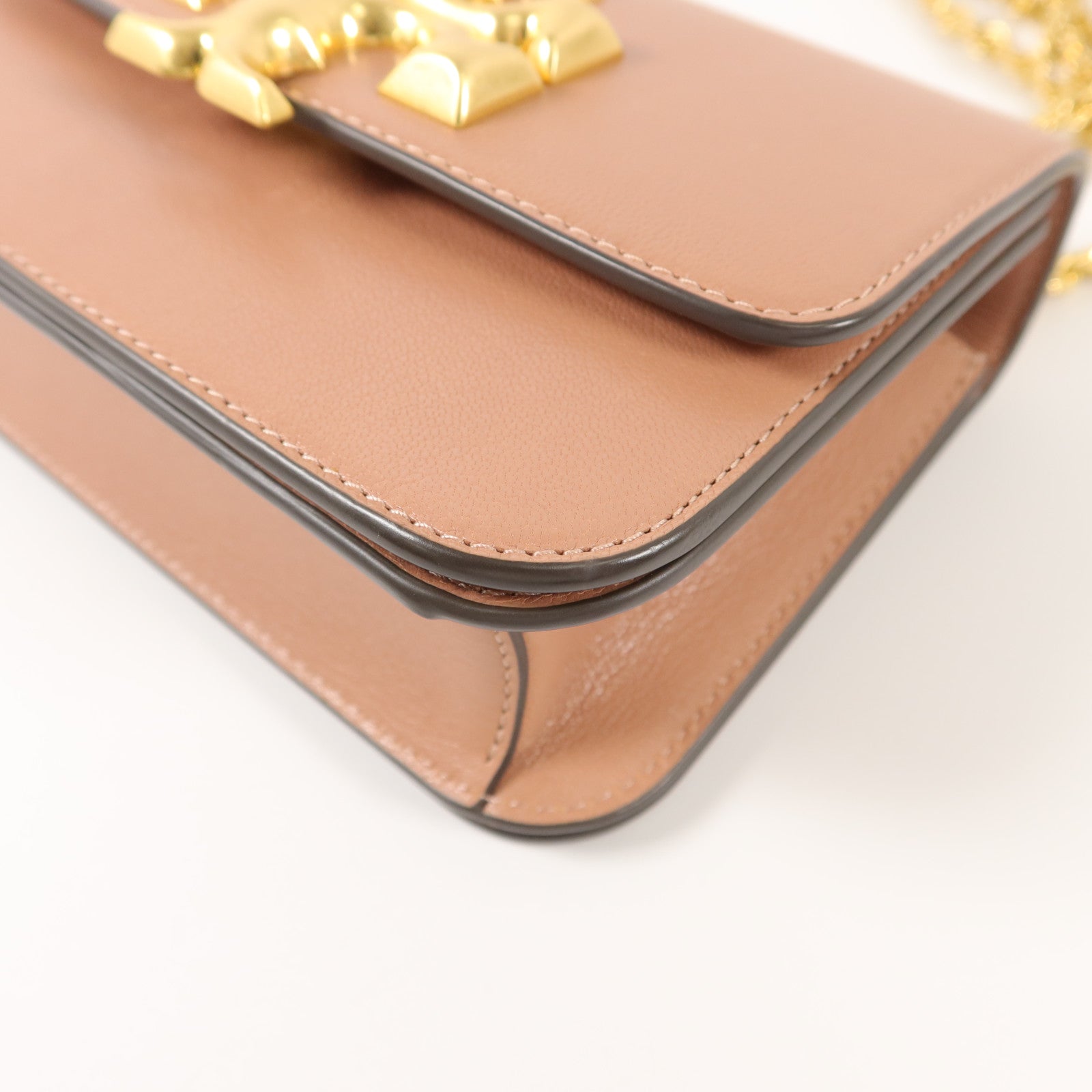 Tory Burch 牛皮皮革Chain Shoulder鏈帶肩背袋