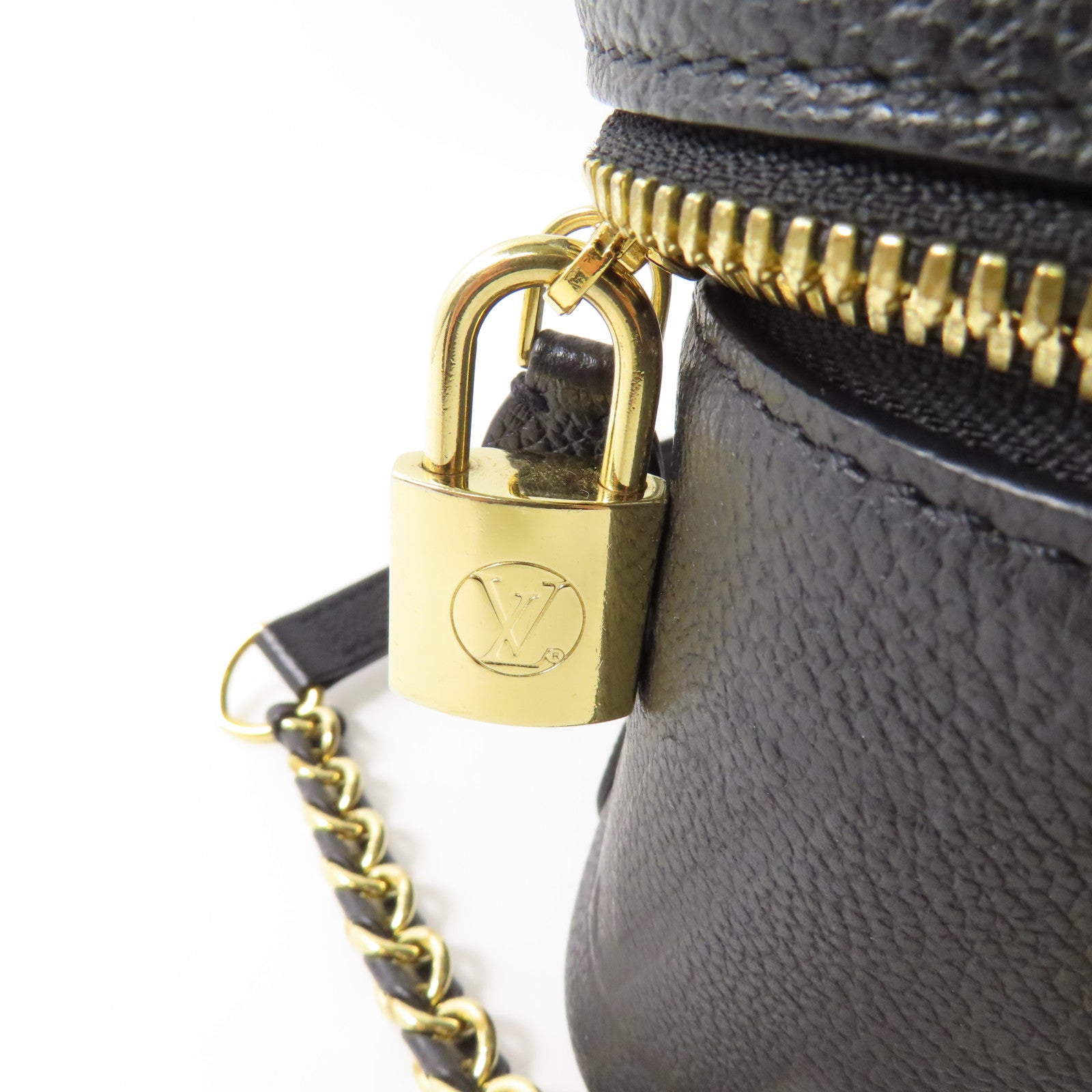 LOUIS VUITTON 【激減優惠】Monogram Empreinte Vanity Case金扣肩背袋