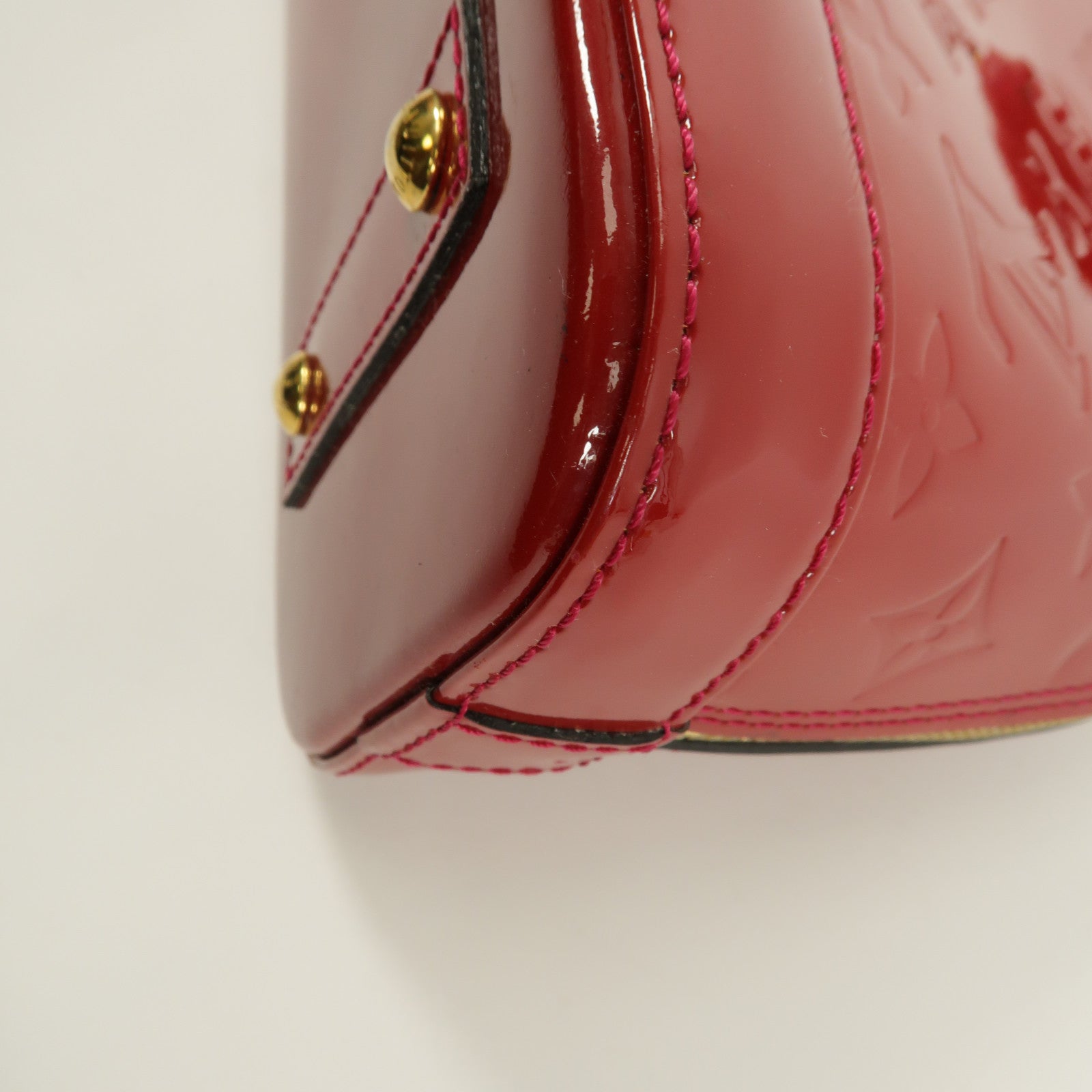 LOUIS VUITTON Monogram Vernis Alma BB手挽肩背兩用袋