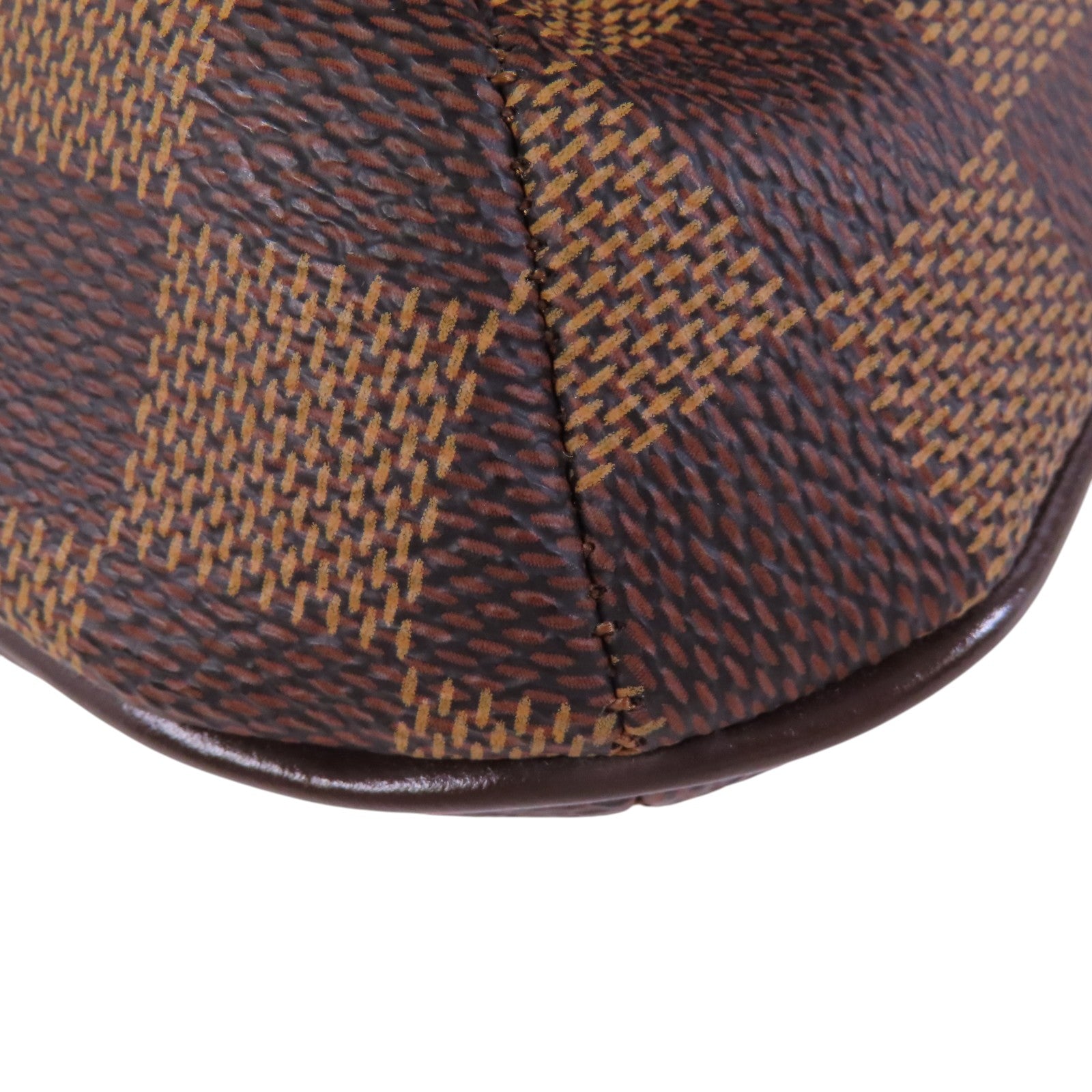 LOUIS VUITTON Damier Ebene Musette Tango金扣肩背袋
