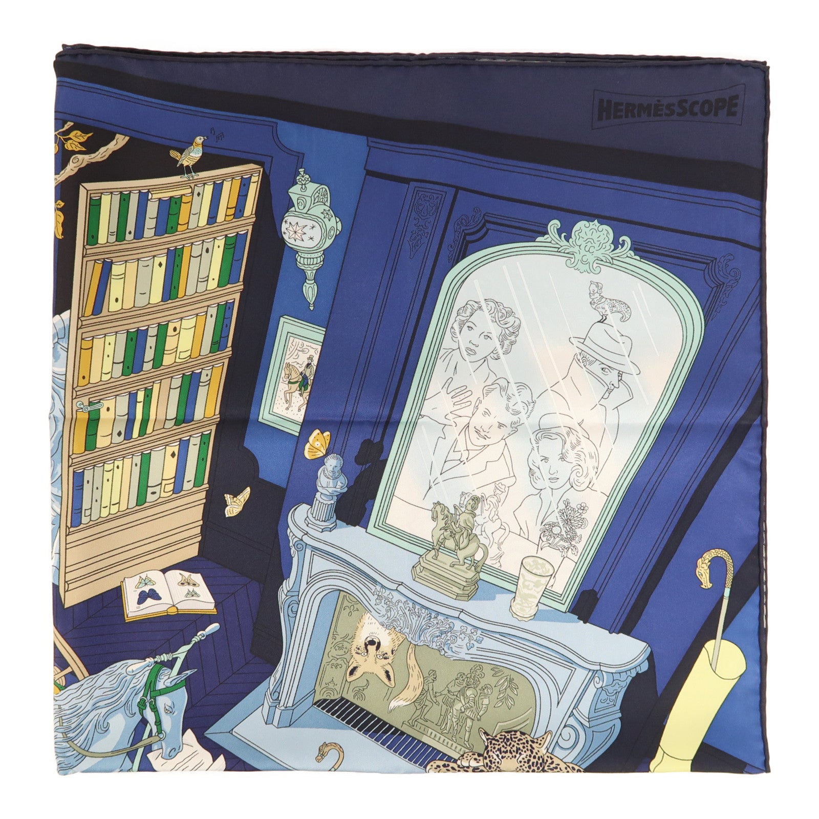 HERMES 絲質Scarf絲巾