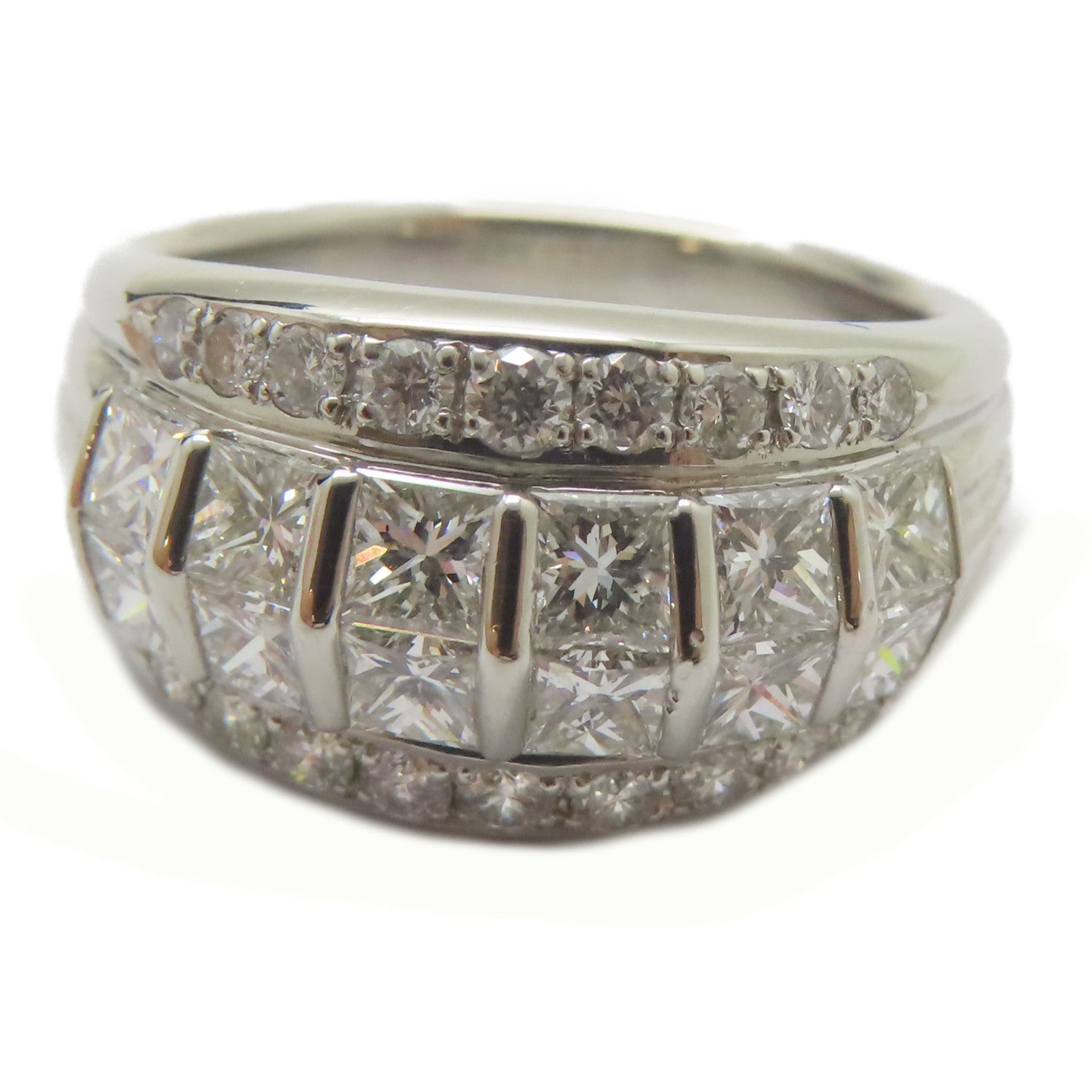 JEWELRY PT900鉑金Diamond Ring 2.00ct鑽石戒指US#6.25