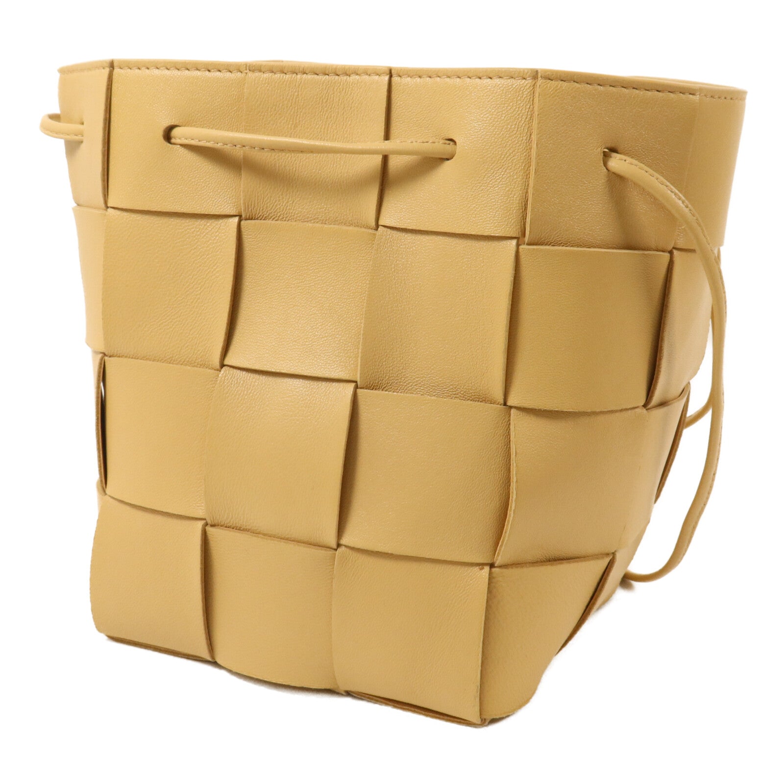 BOTTEGA VENETA 羊皮皮革Cassette Bucket肩背袋