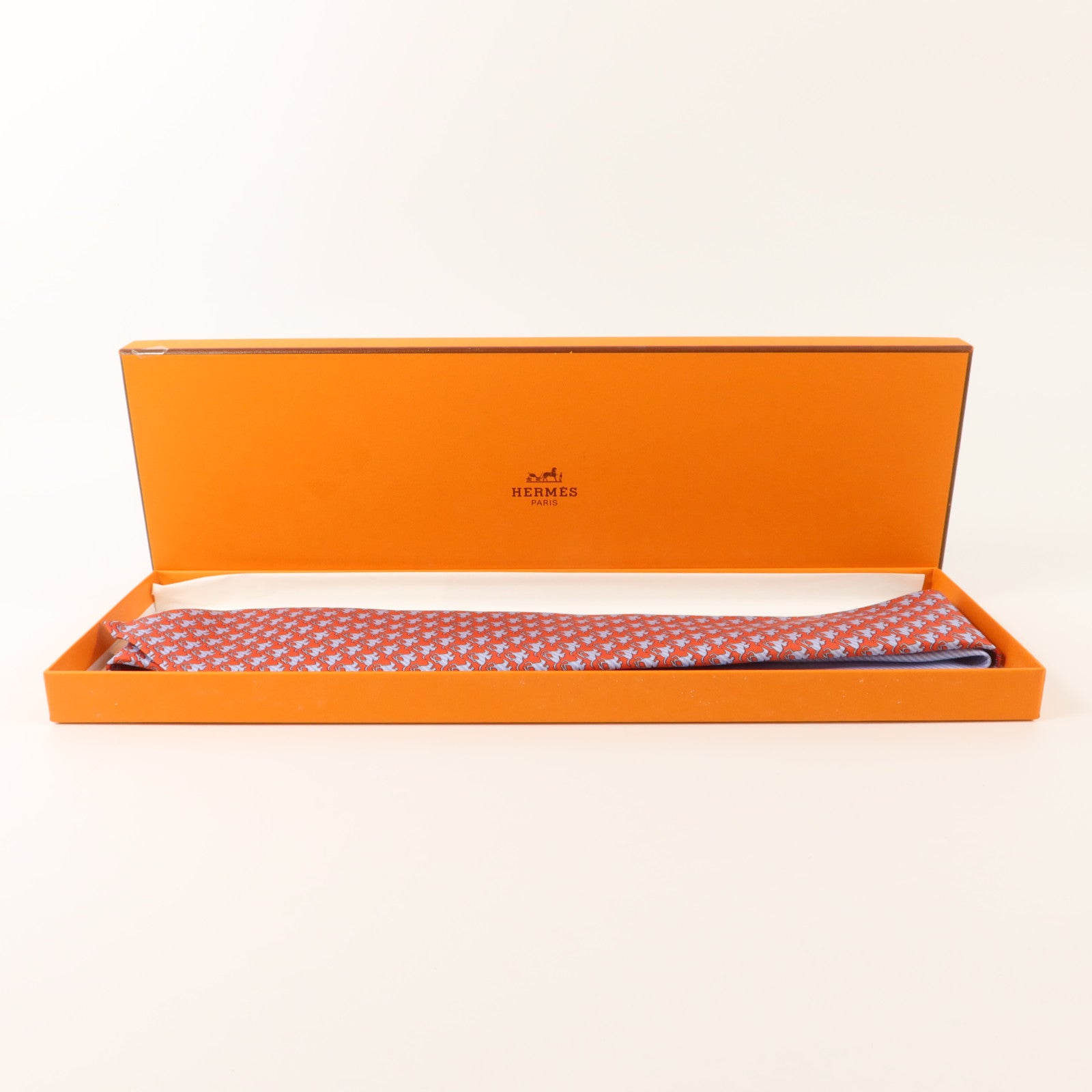 HERMES 絲質Necktie領帶