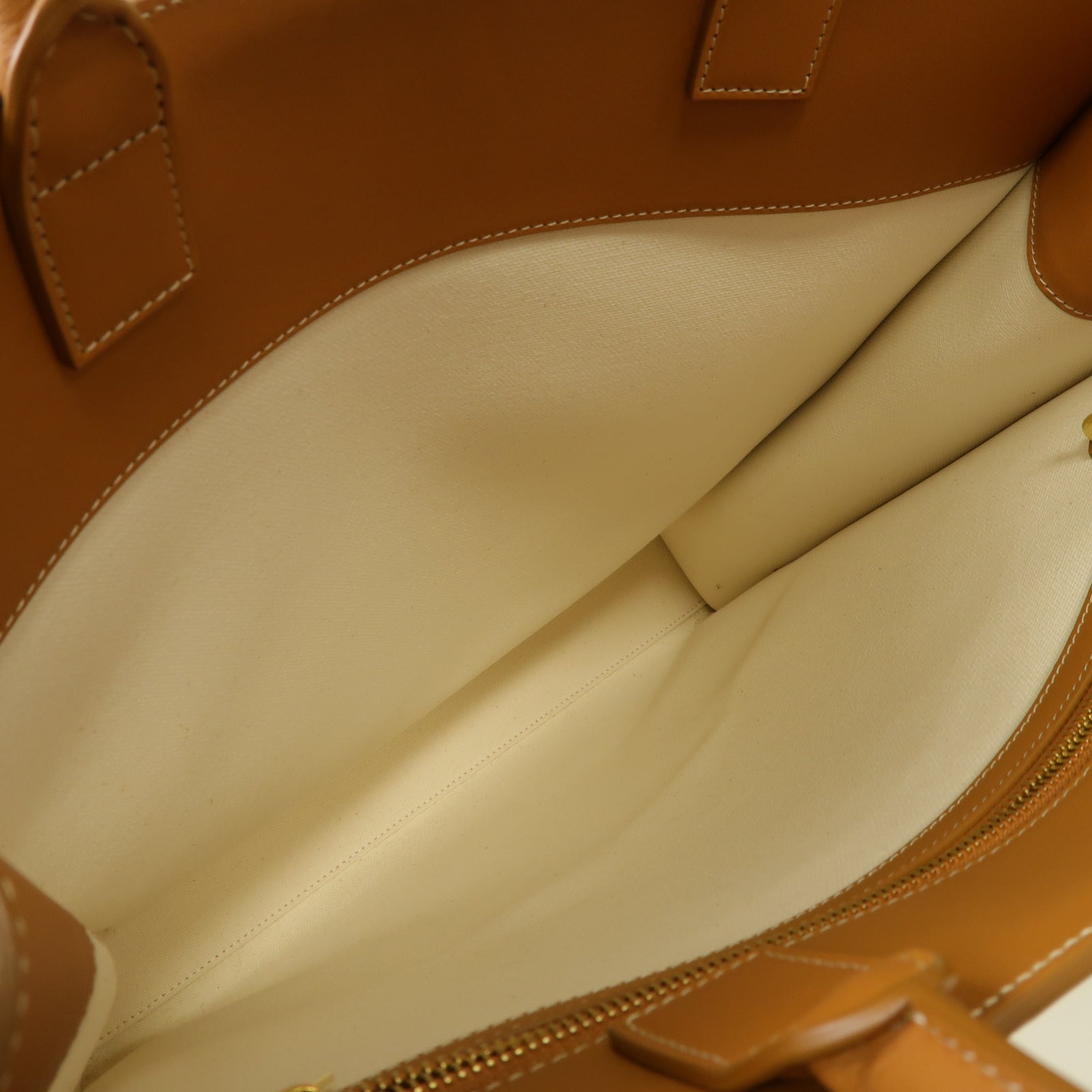 CELINE 【激減優惠】帆布Large Vertical Bag金扣手挽袋白色