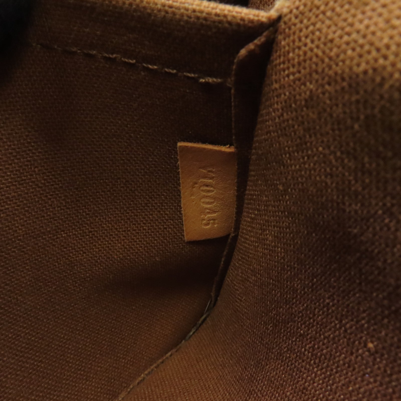 LOUIS VUITTON Monogram Popincourt金扣手挽袋啡色