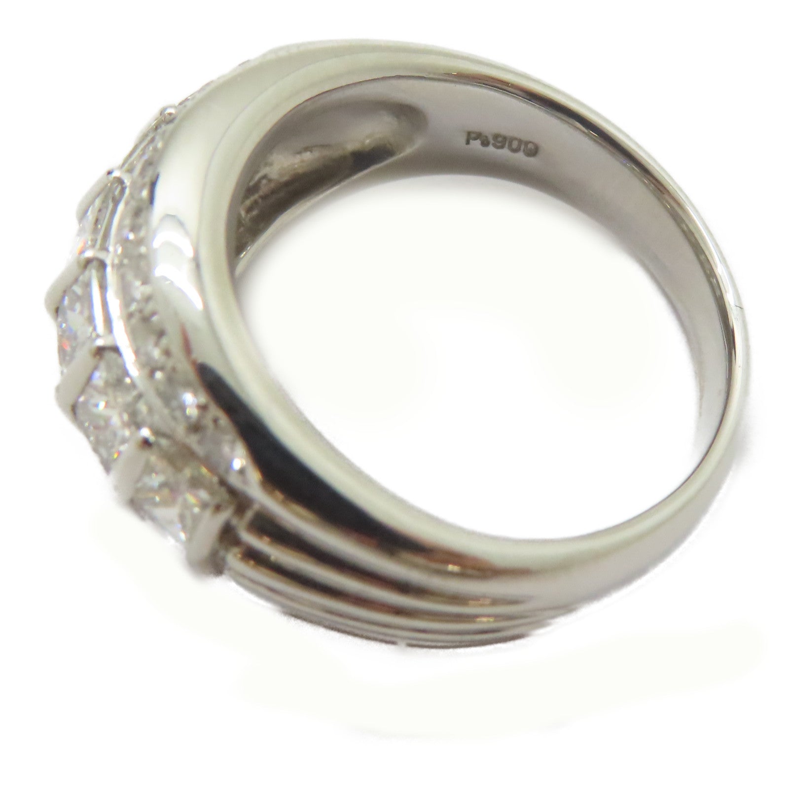 JEWELRY PT900鉑金Diamond Ring 2.00ct鑽石戒指US#6.25
