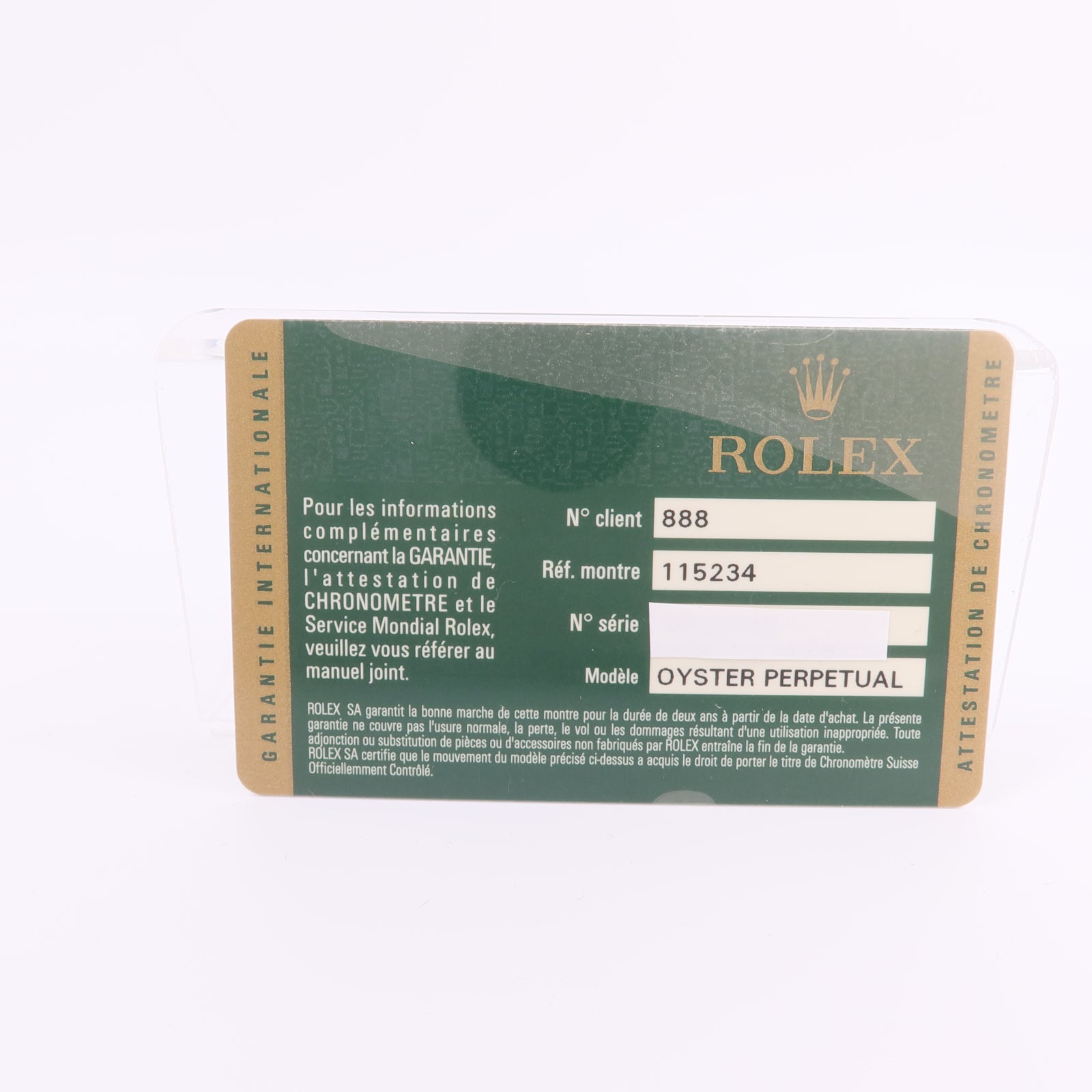 ROLEX Oyster Perpetual Date 115234