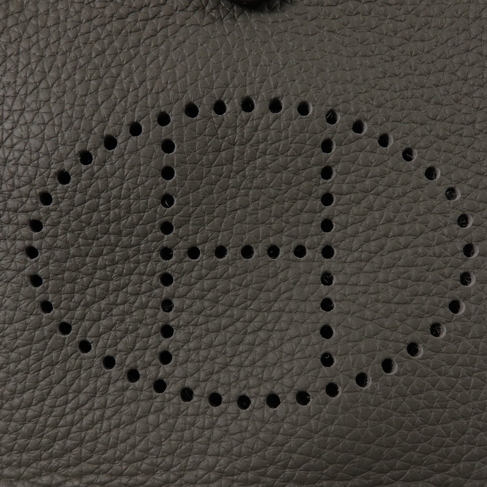 HERMES Clemence皮革Evelyne TPM肩背袋Gris Meyer
