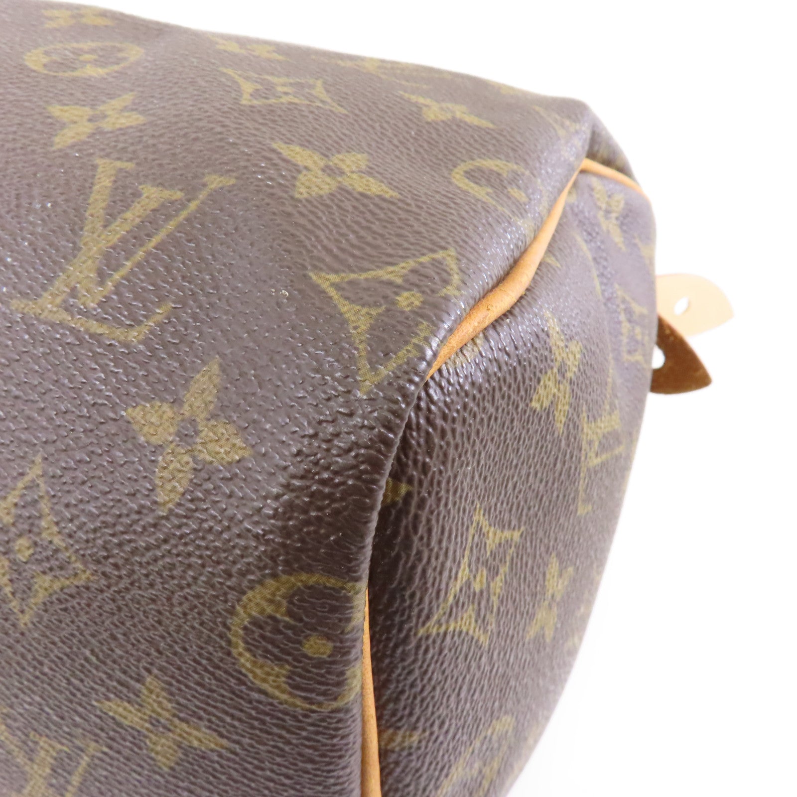 LOUIS VUITTON **【激減優惠】Monogram Speedy 25金扣手挽袋啡色
