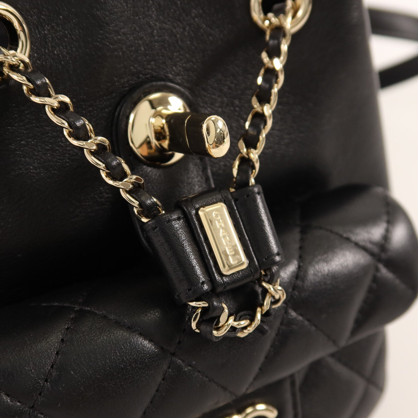 CHANEL 牛皮皮革Duma Backpack背包