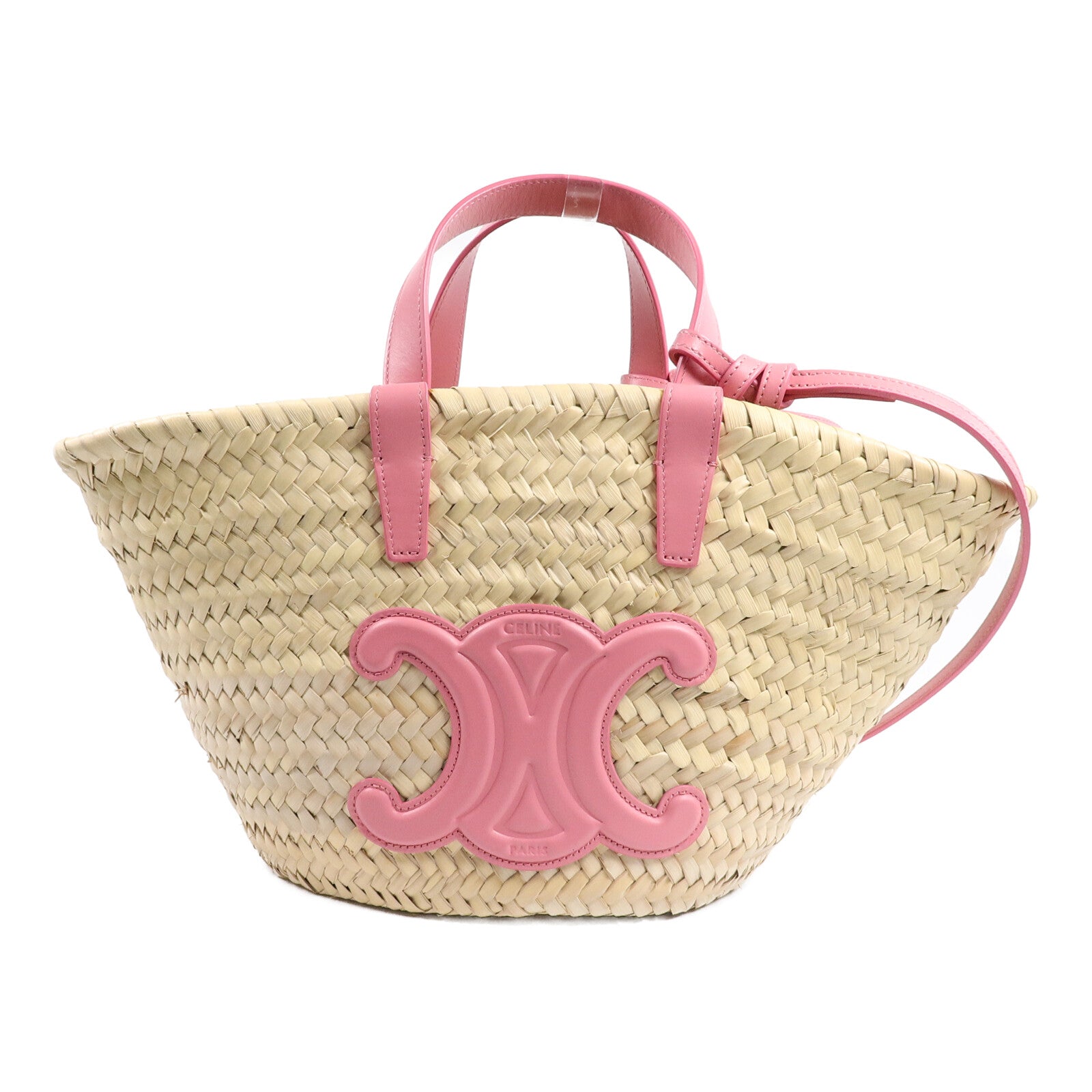 CELINE 藤料Teen Triomphe Celine Classic手挽肩背兩用袋
