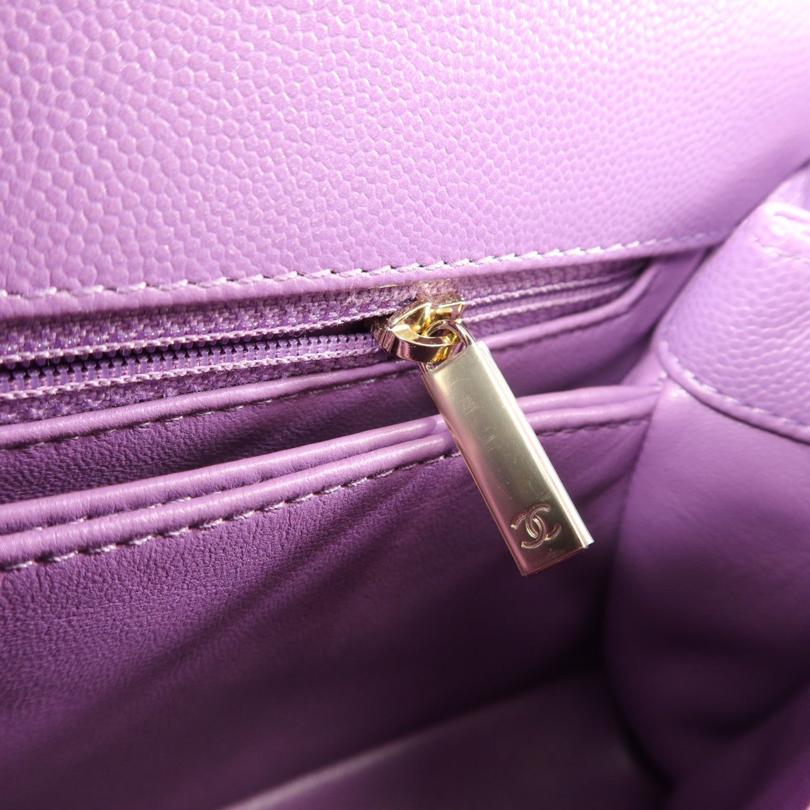 CHANEL 牛皮皮革Coco Handle Small手挽肩背兩用袋