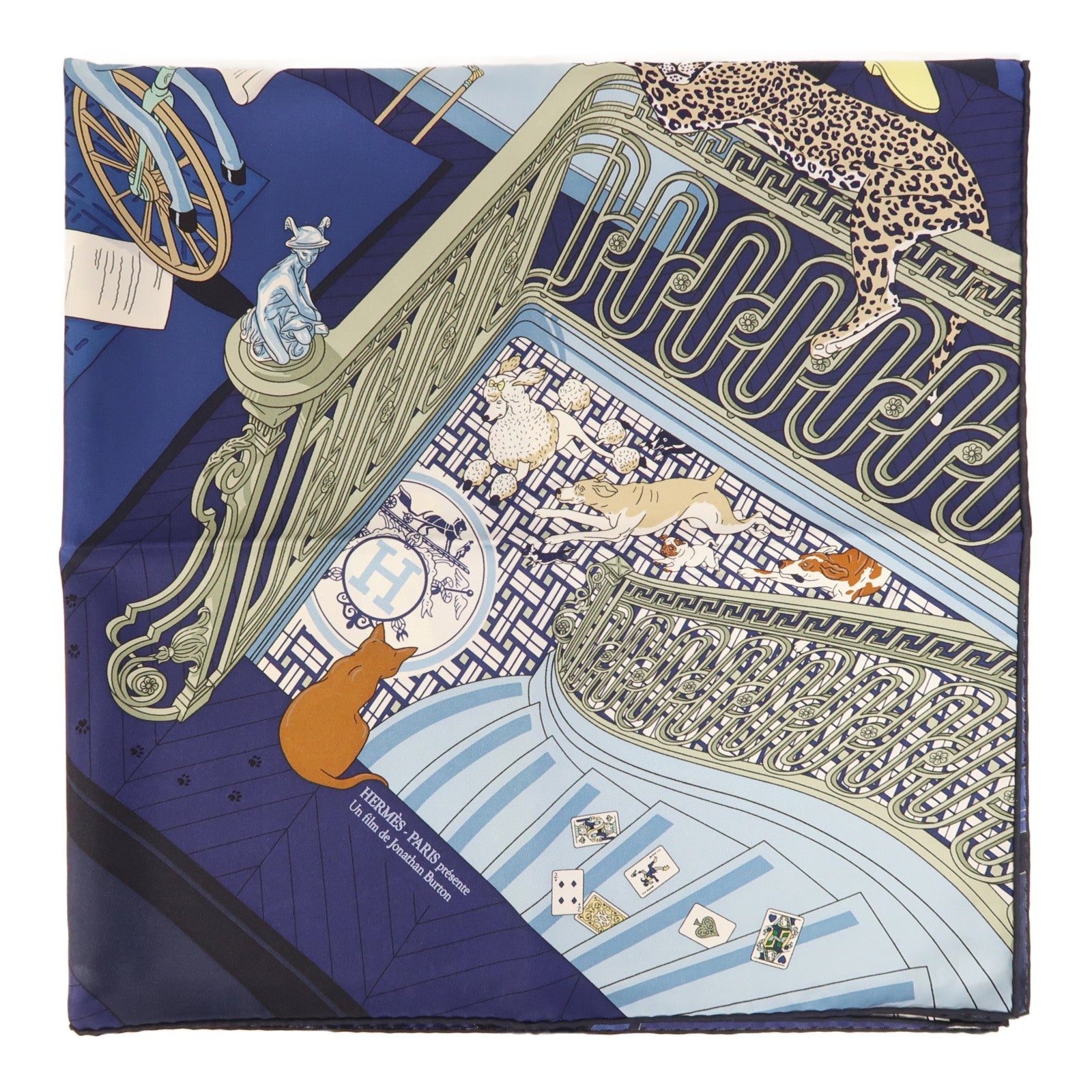 HERMES 絲質Scarf絲巾