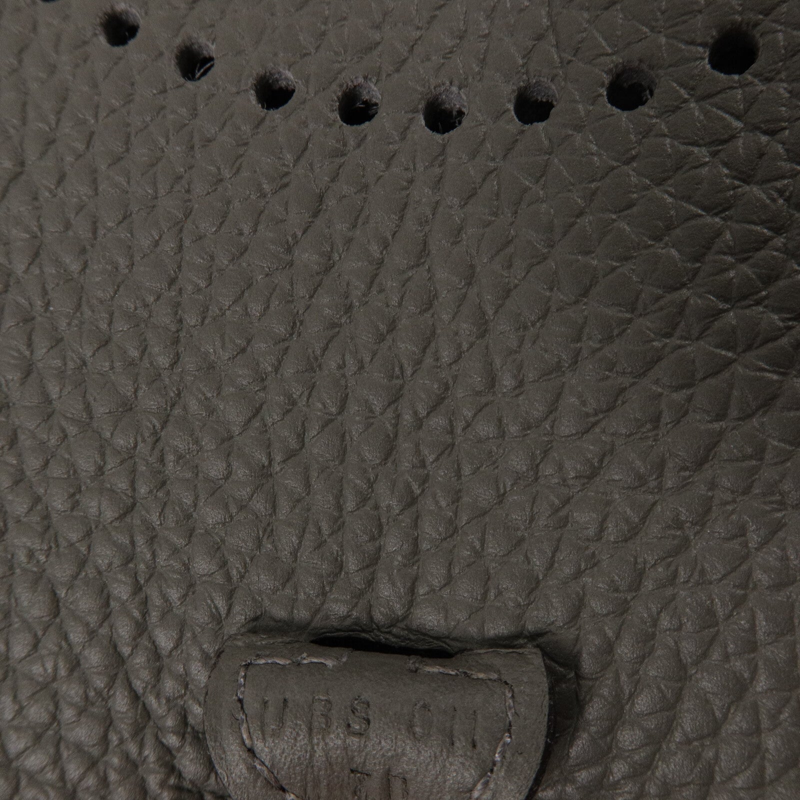 HERMES Clemence皮革Evelyne TPM肩背袋Gris Meyer