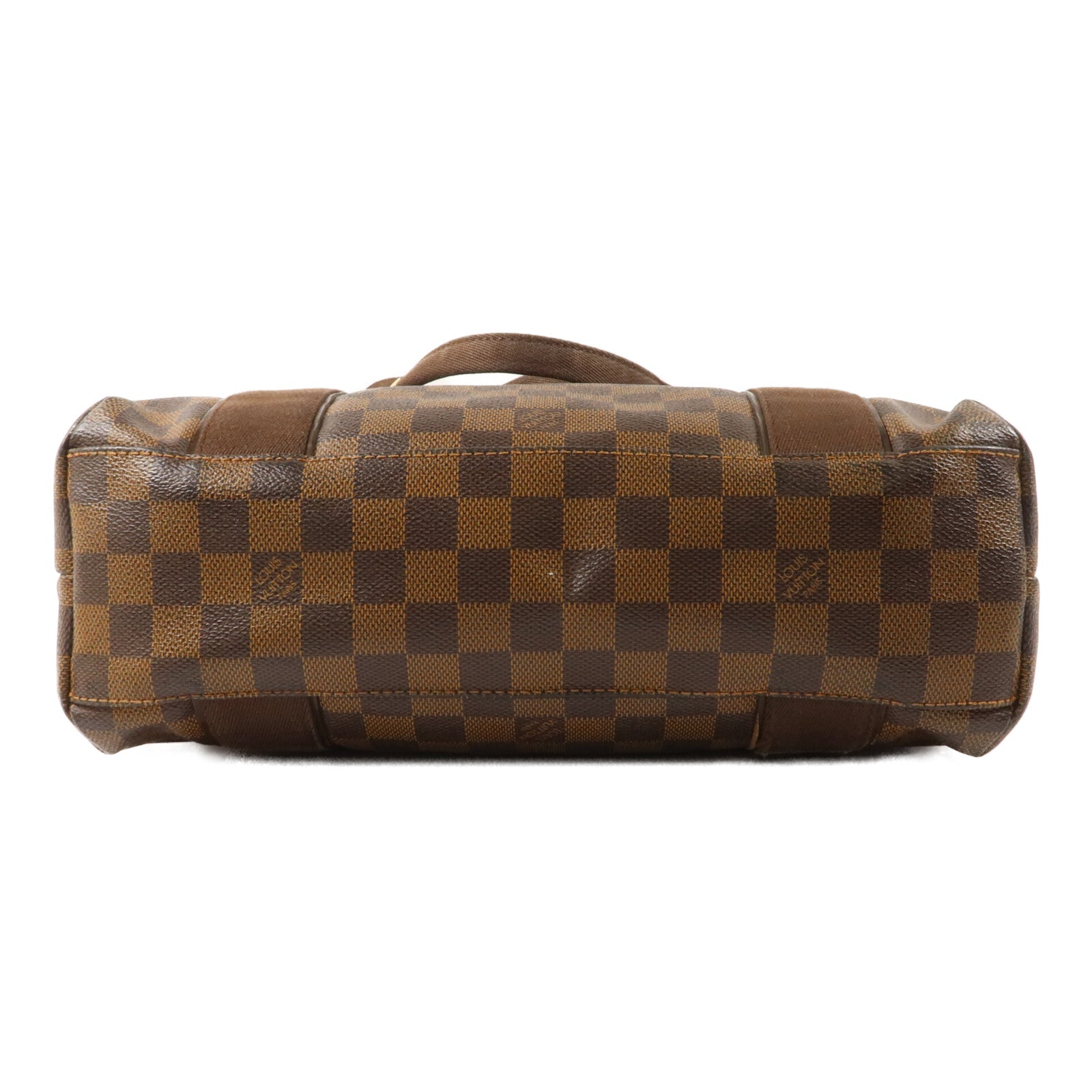 LOUIS VUITTON Damier Beaubourg金扣肩背袋棕色