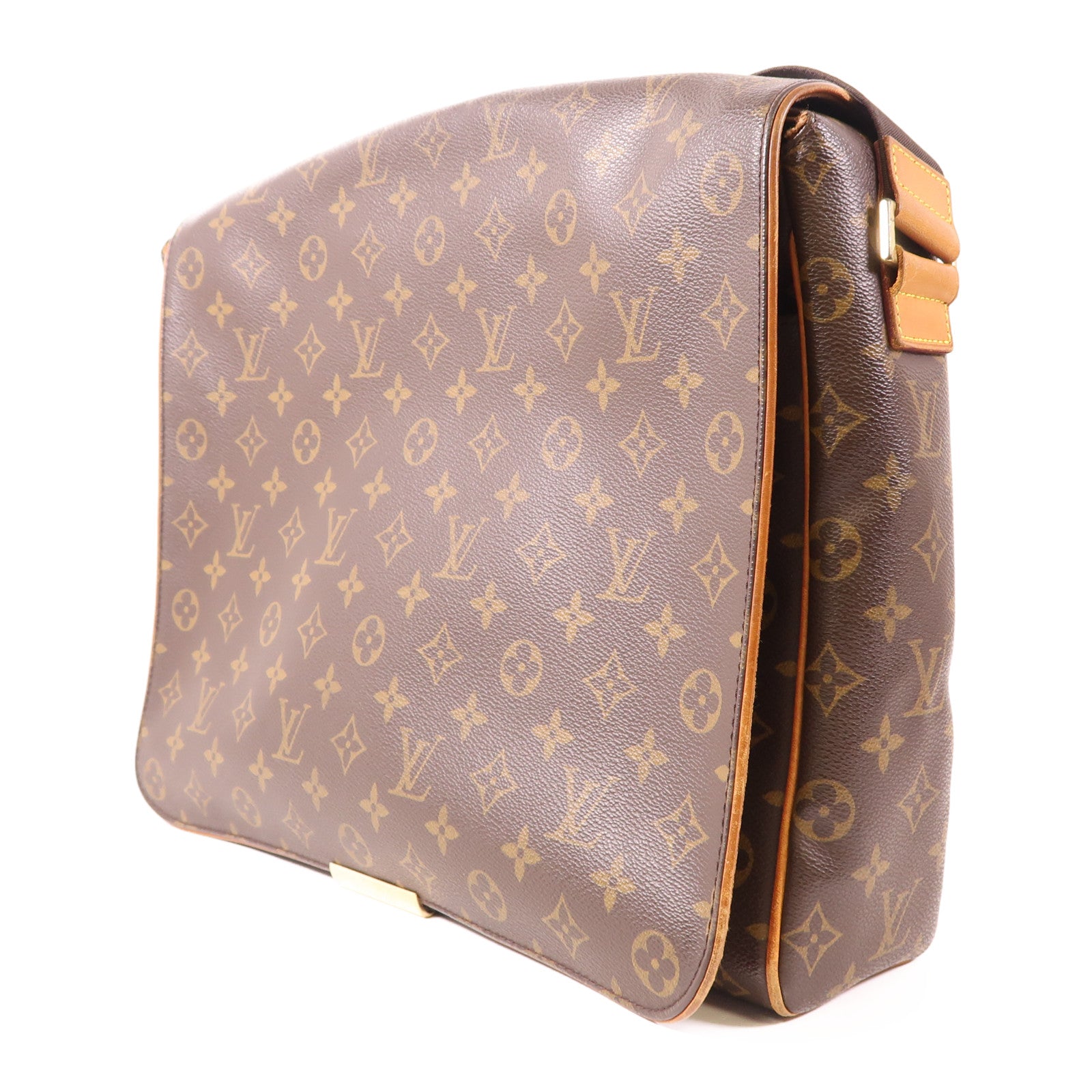 LOUIS VUITTON LV GHW Abbesses Shoulder Bag M45257 Monogram Brown