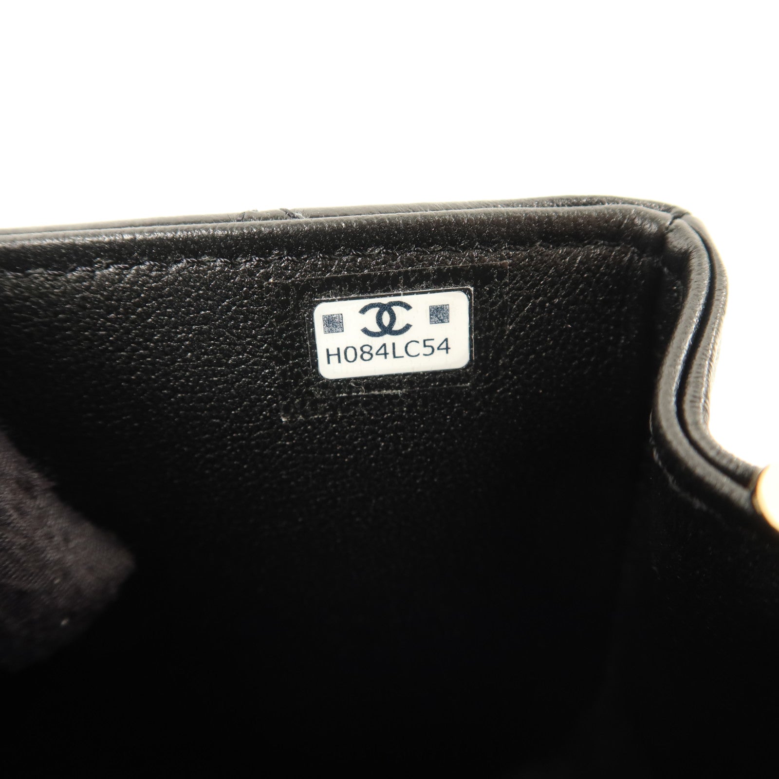 CHANEL 羊皮皮革Mini Flap Bag金扣鏈帶肩背袋