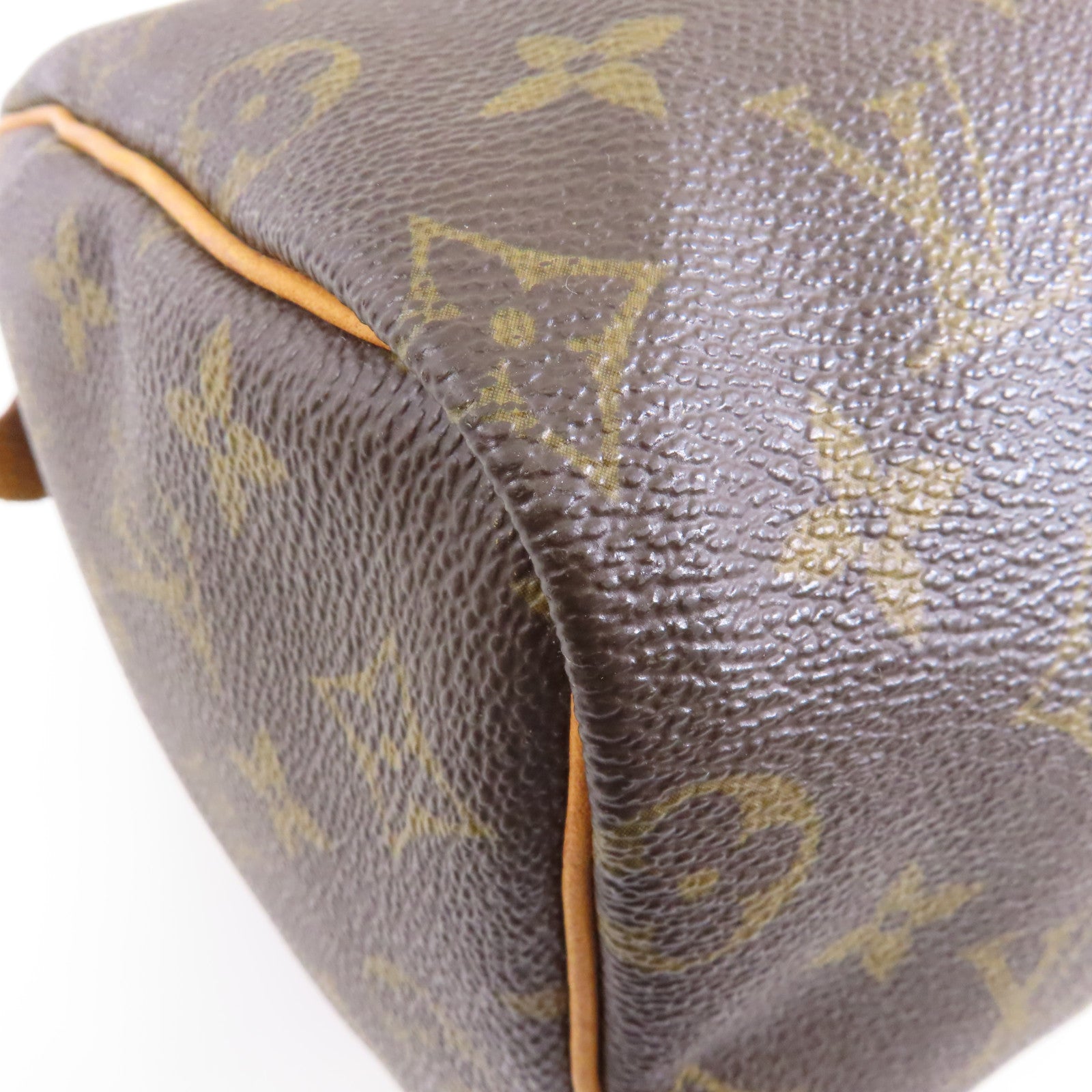 LOUIS VUITTON **【激減優惠】Monogram Speedy 25金扣手挽袋啡色