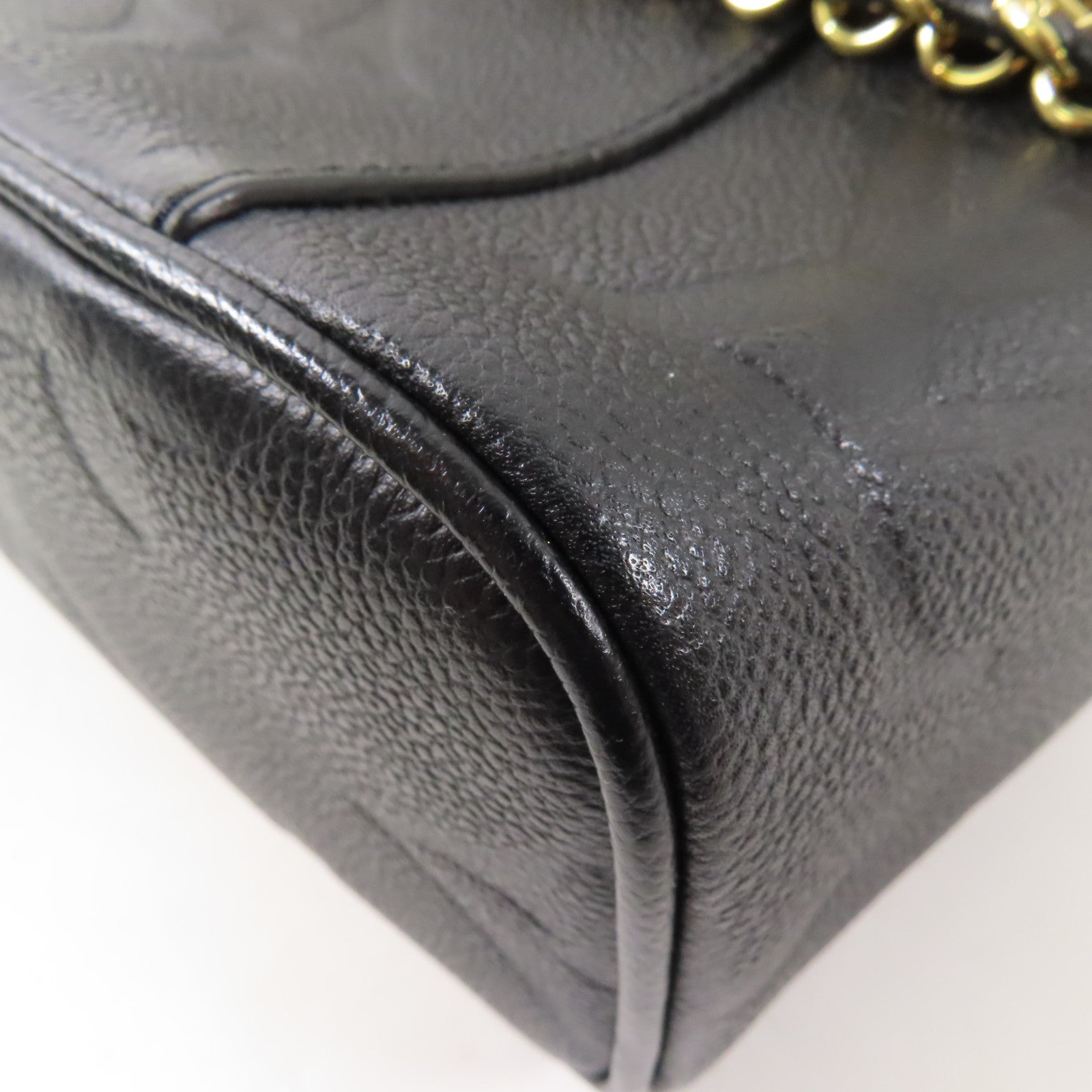 LOUIS VUITTON Monogram Empreinte Vanity Case金扣肩背袋