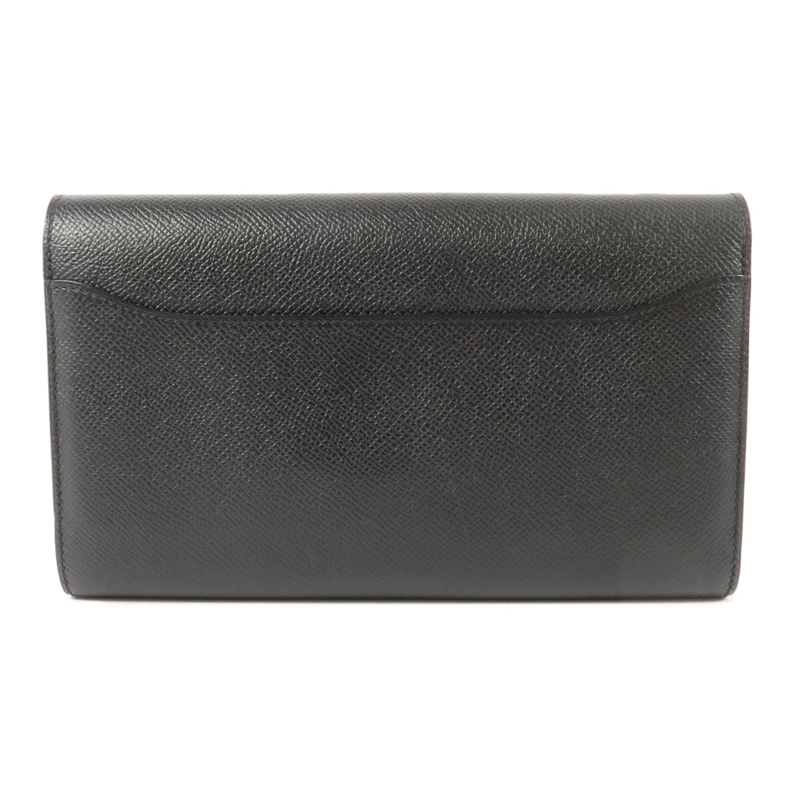 HERMES Epsom皮革Constance Wallet長錢包Noir