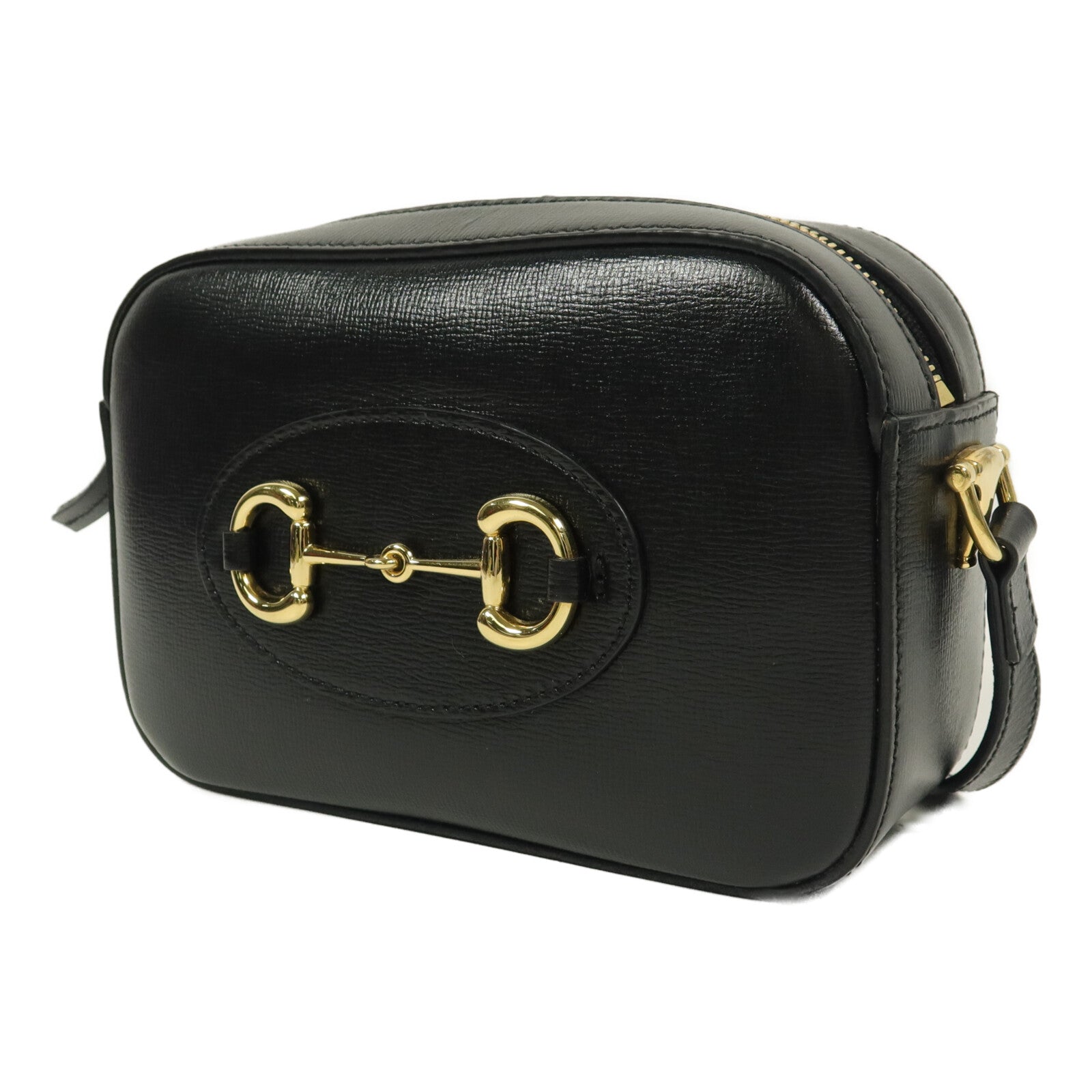 GUCCI 牛皮皮革Horsebit 1955 Small Shoulder肩背袋
