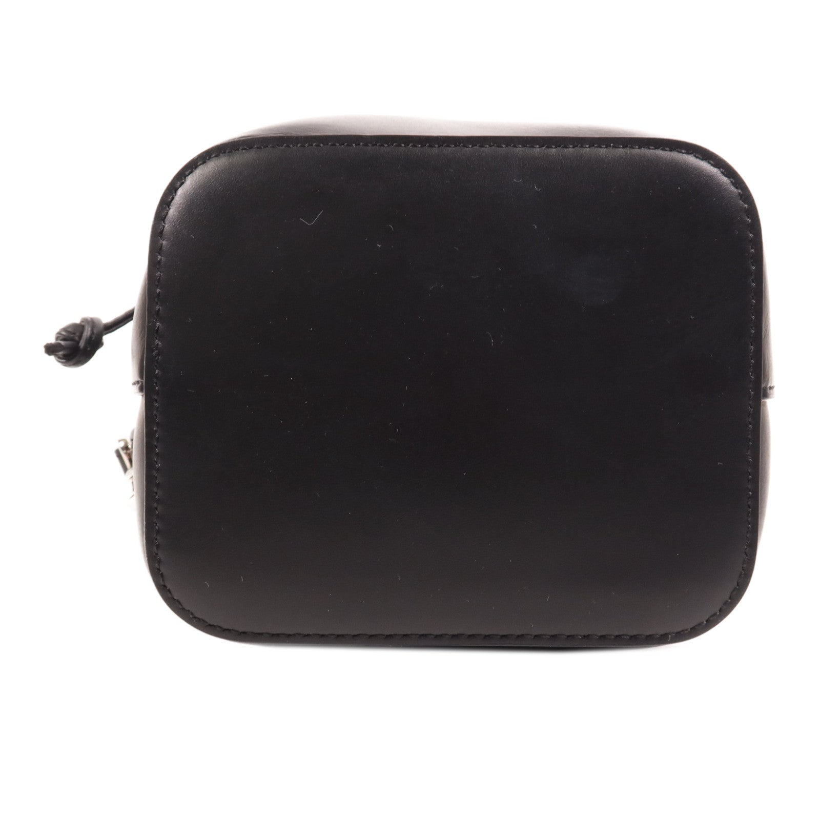 FENDI 牛皮皮革Mon Tresor Mini銀扣手挽肩背兩用袋