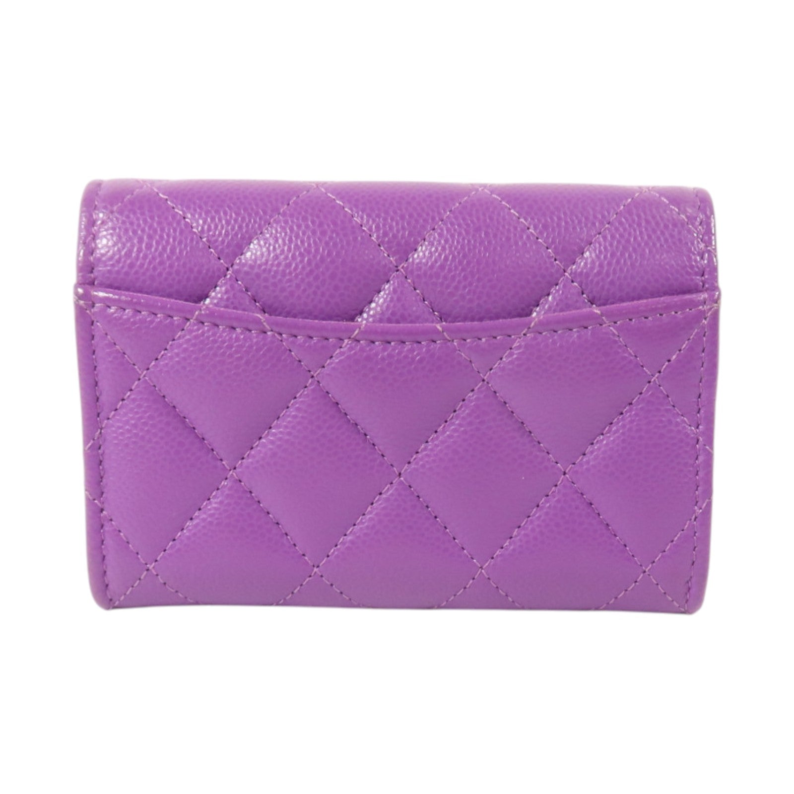 CHANEL 牛皮皮革Classic Flap Card Case金扣卡片套