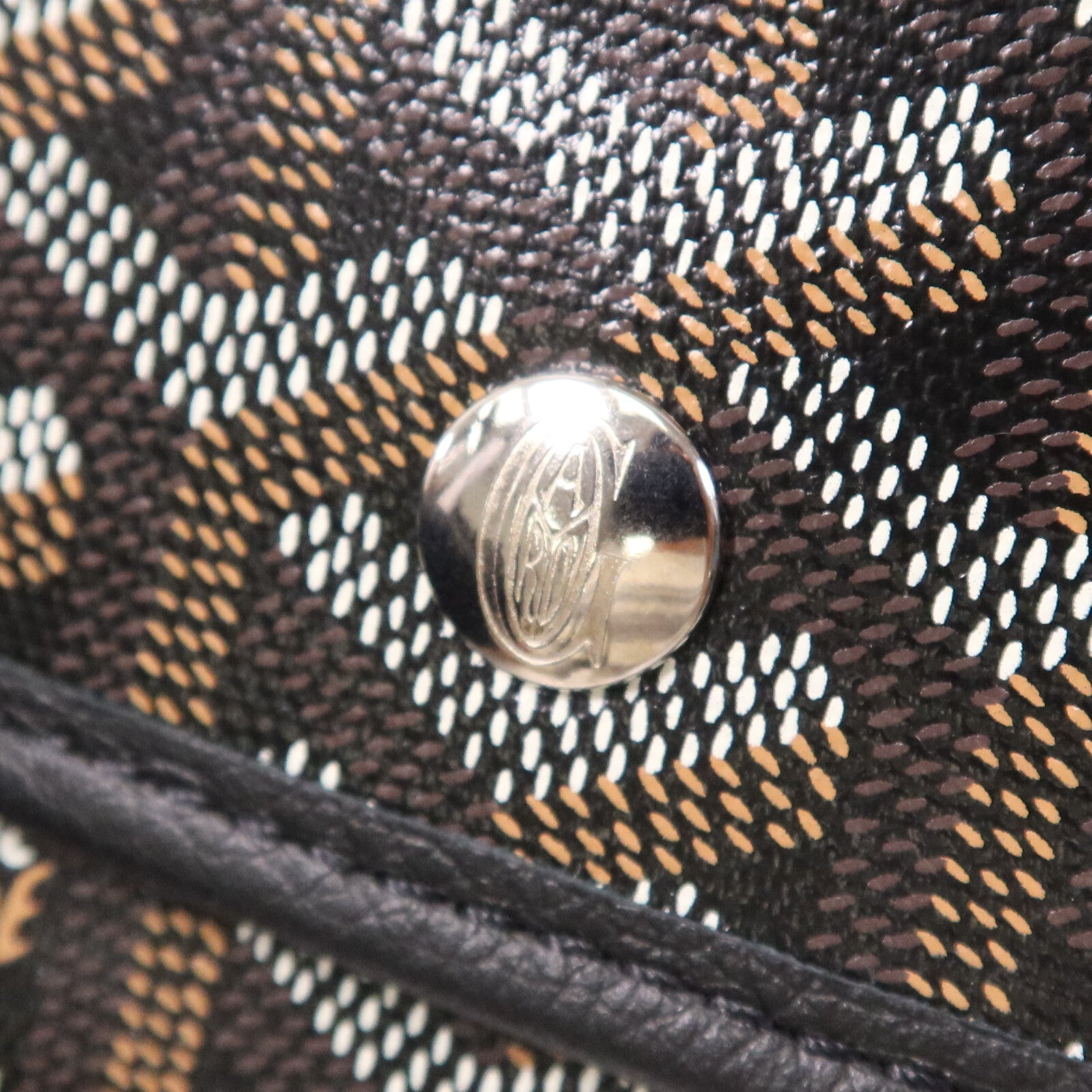 GOYARD 塗層帆布Saint Louis PM銀扣肩背袋