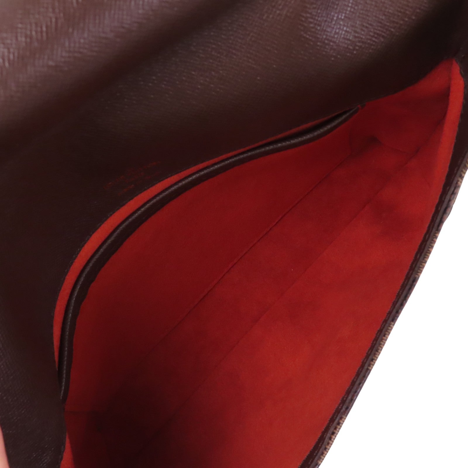 LOUIS VUITTON Damier Ebene Musette Tango金扣肩背袋