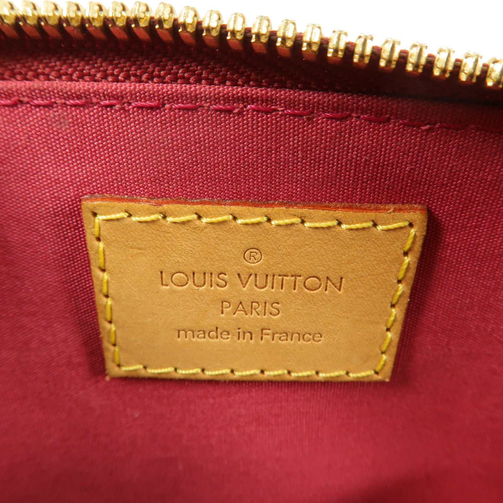 LOUIS VUITTON Monogram Vernis Alma BB手挽肩背兩用袋