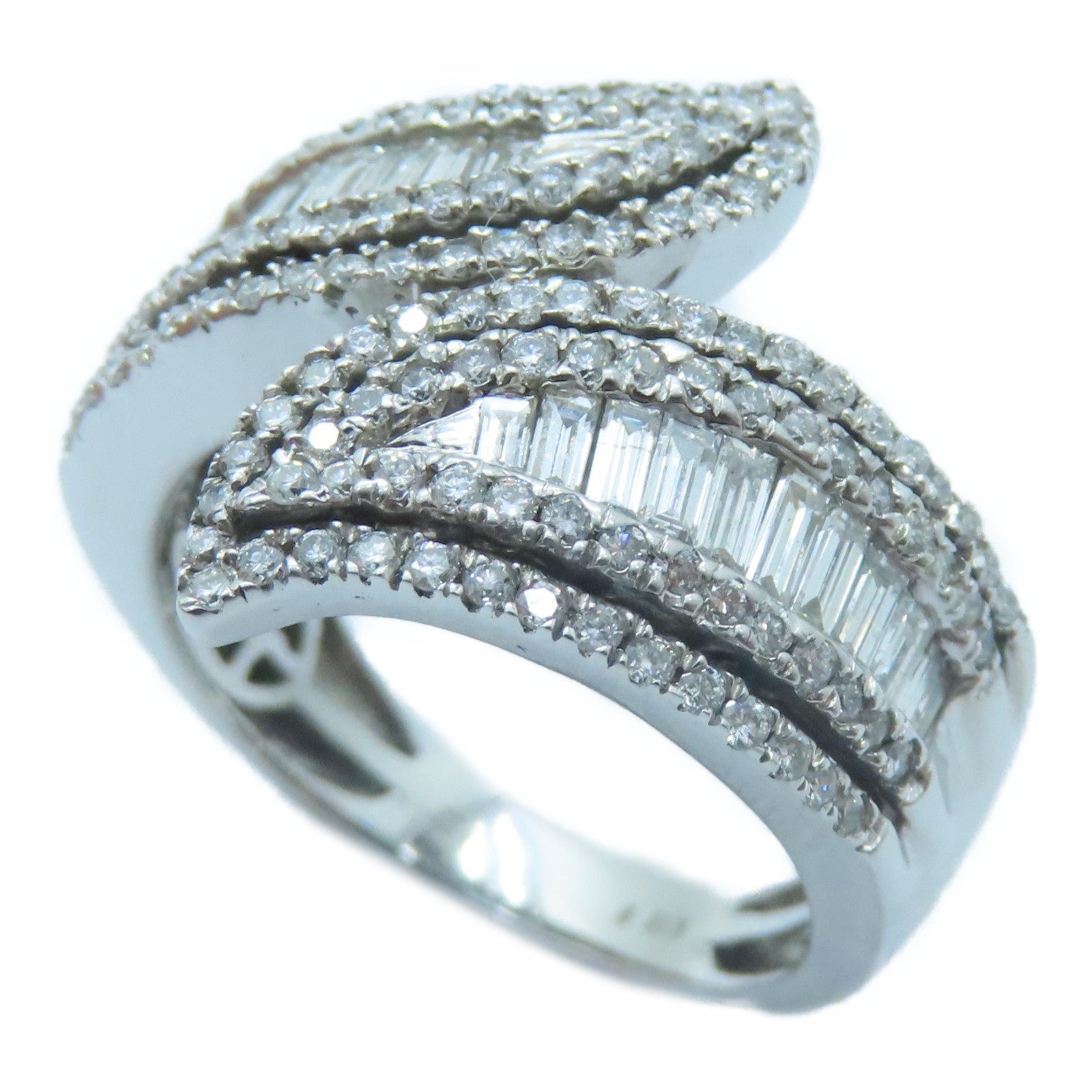JEWELRY 18K白金Diamond Ring 1.37ct鑽石戒指US#7