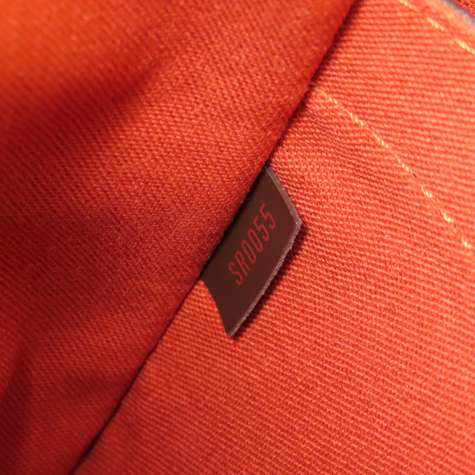 LOUIS VUITTON Damier Naviglio金扣肩背袋棕色