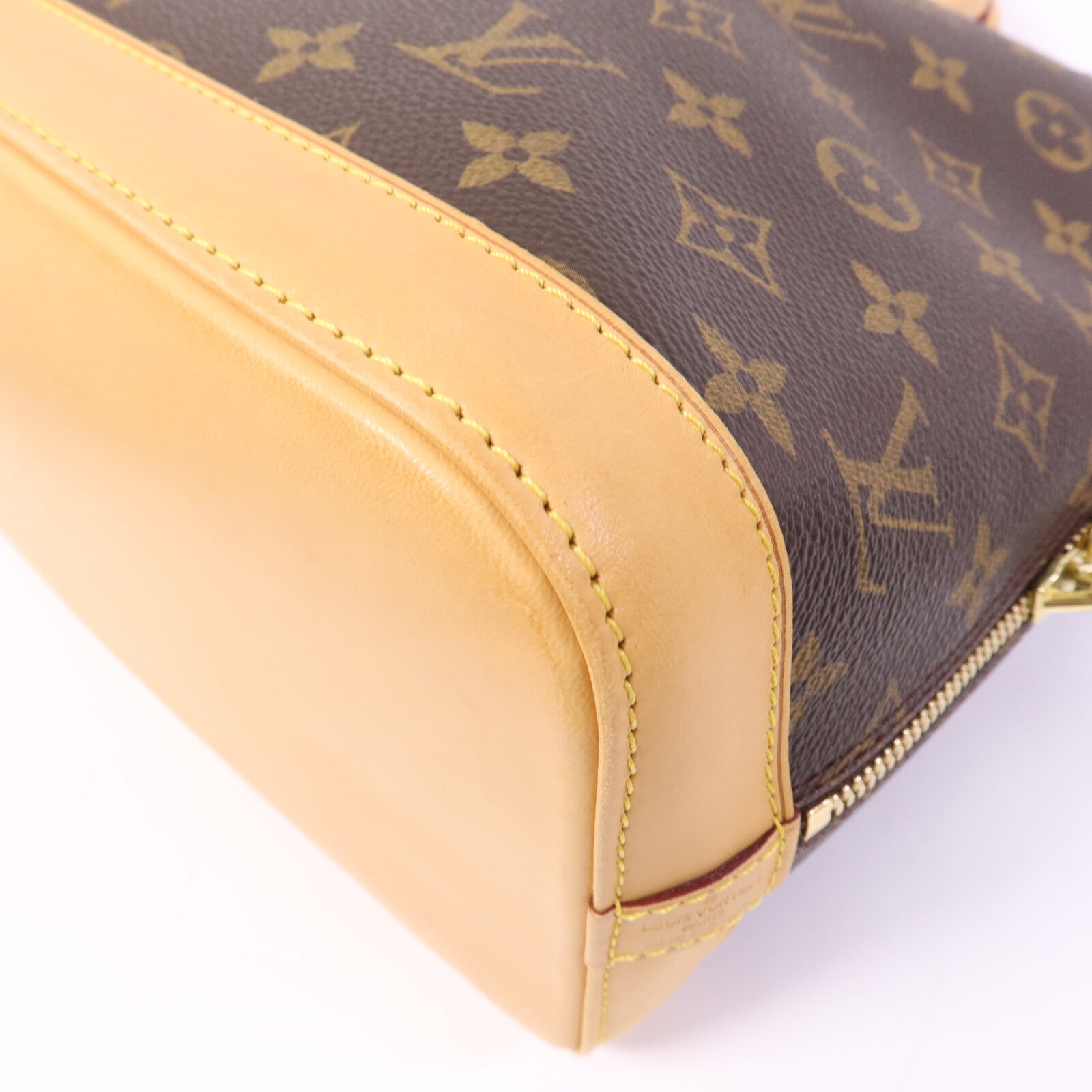LOUIS VUITTON Monogram Alma PM金扣手挽袋