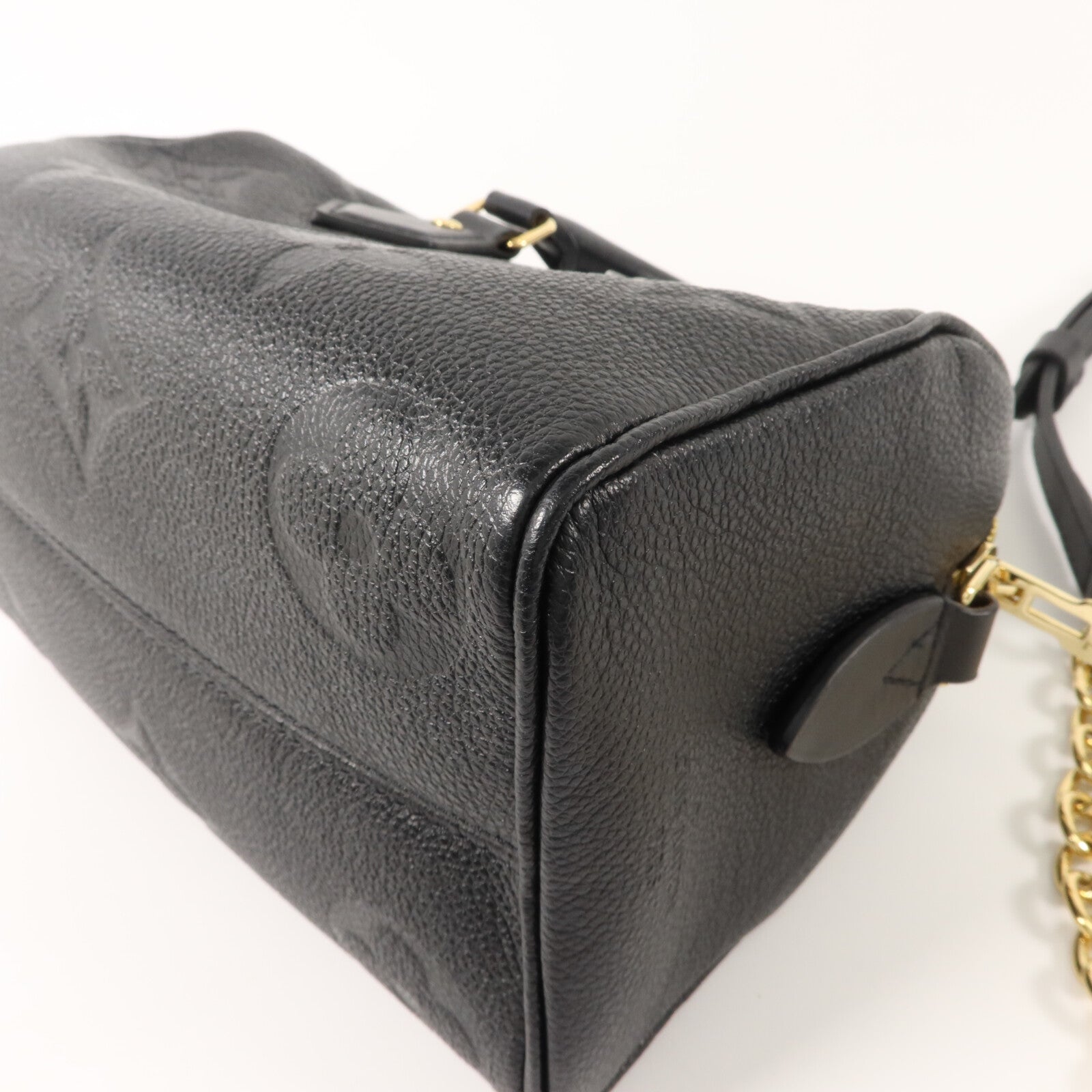 LOUIS VUITTON Monogram Empreinte Speedy Bandouliere 20手挽肩背兩用袋