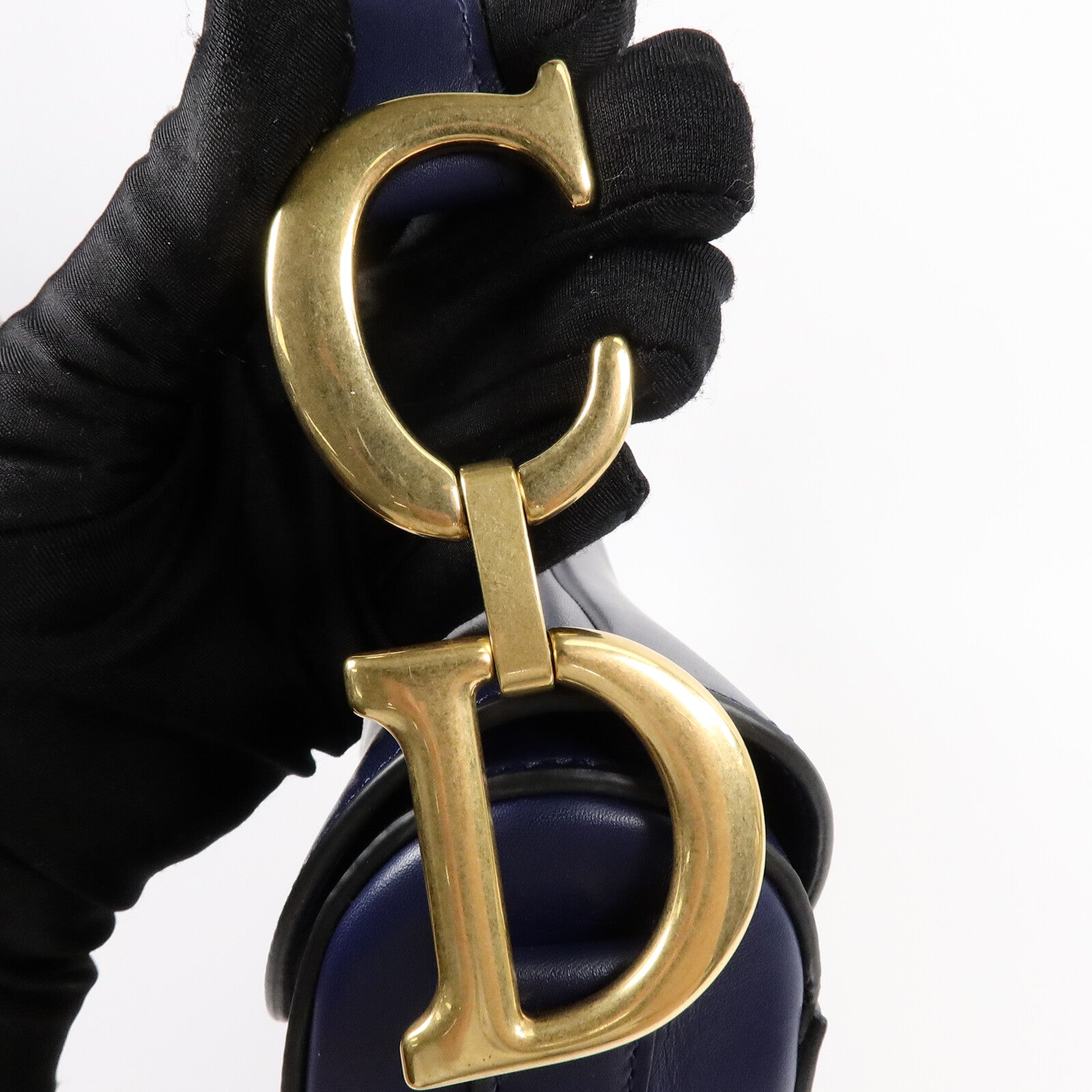 Dior 牛皮皮革Saddle肩背袋