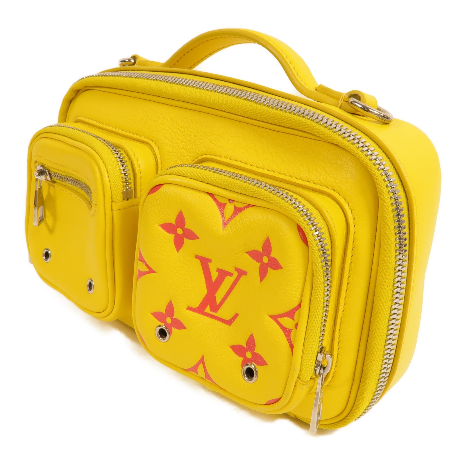 LOUIS VUITTON 牛皮皮革Utility肩背袋